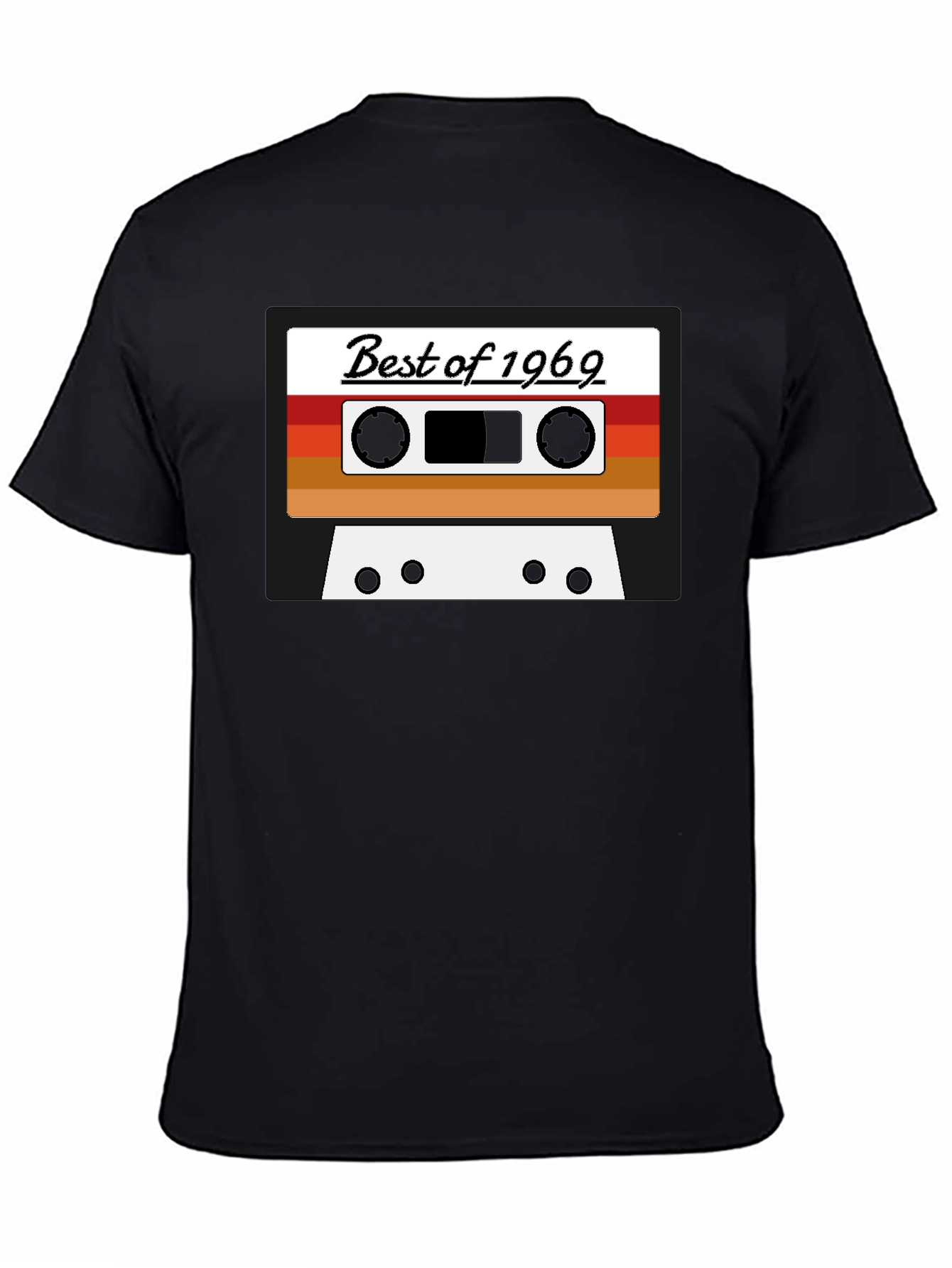 Retro Cassette Tape Best of 1969 Graphic T-Shirt