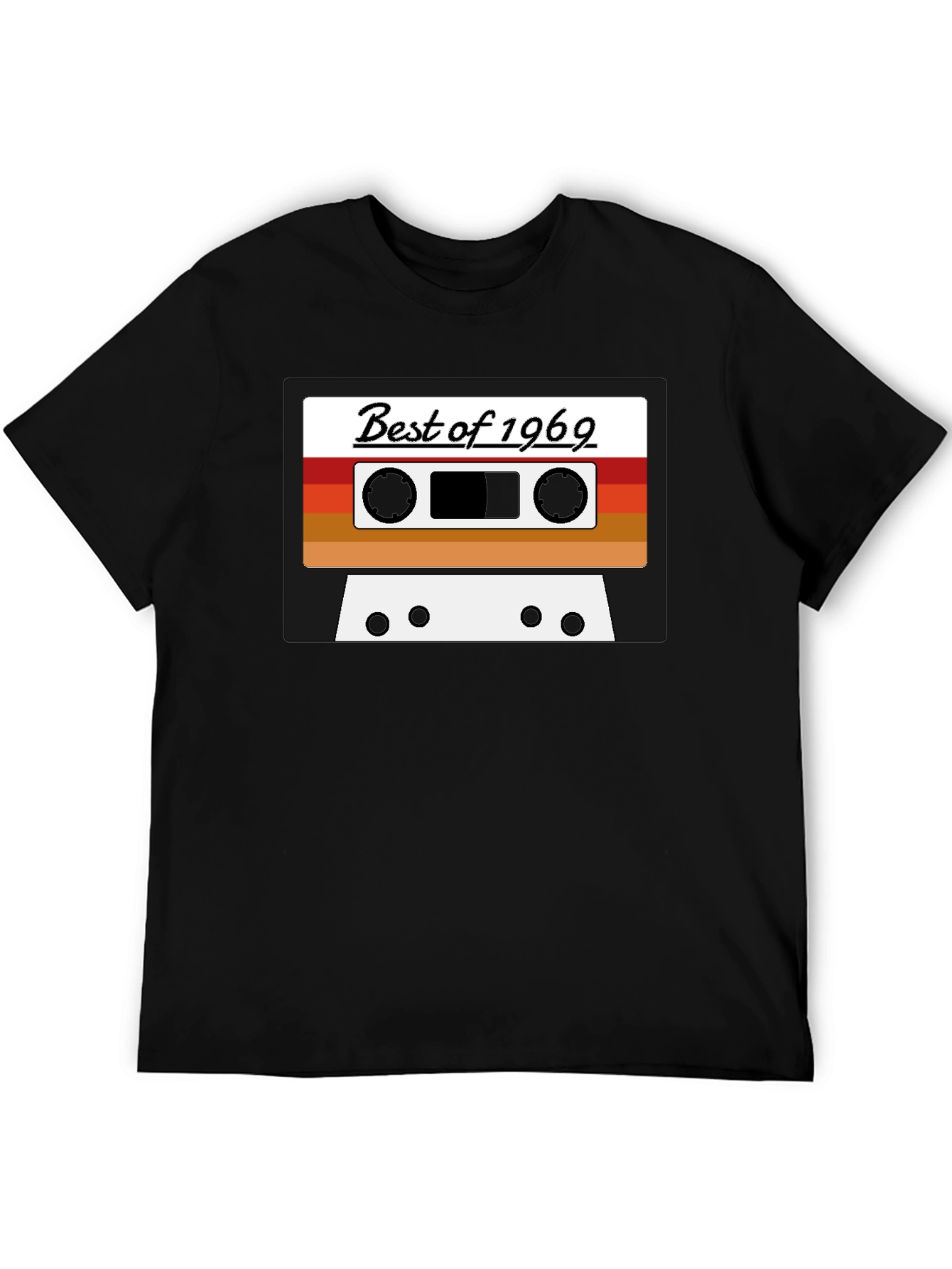 Retro Cassette Tape Best of 1969 Graphic T-Shirt