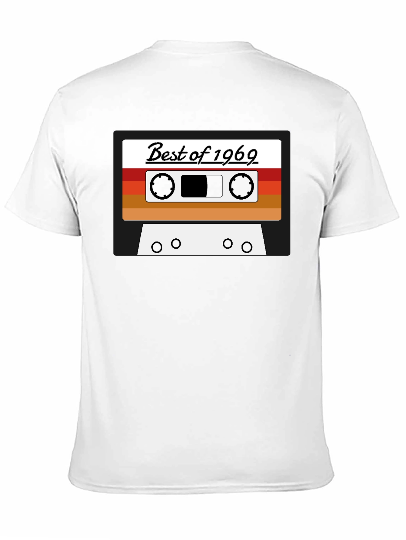 Retro Cassette Tape Best of 1969 Graphic T-Shirt