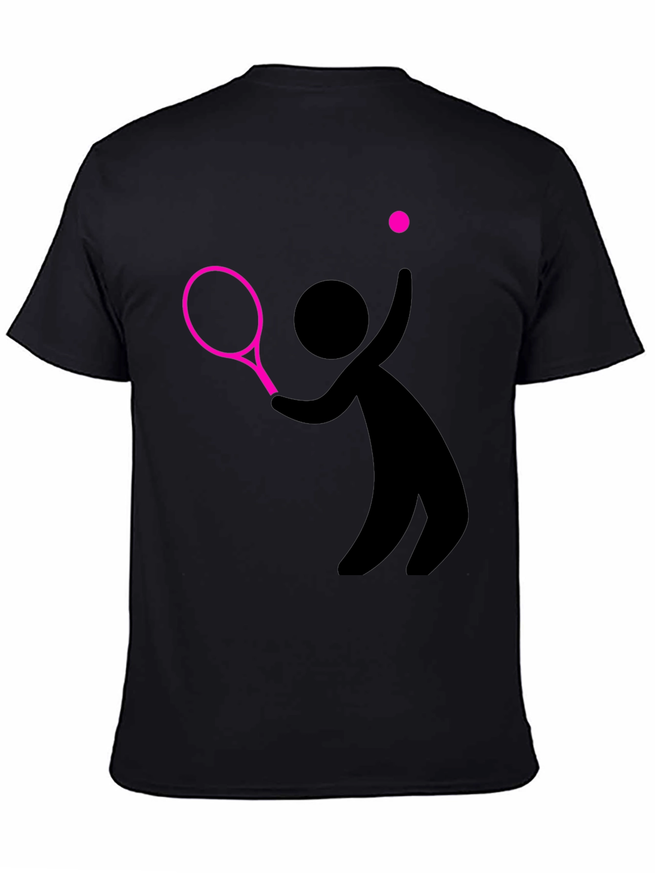 Tennis Player Graphic Tee - Serve Up Style