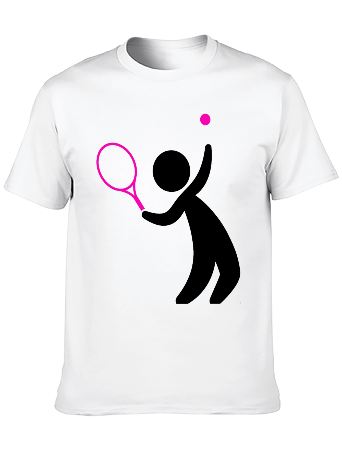 Tennis Player Graphic Tee - Serve Up Style