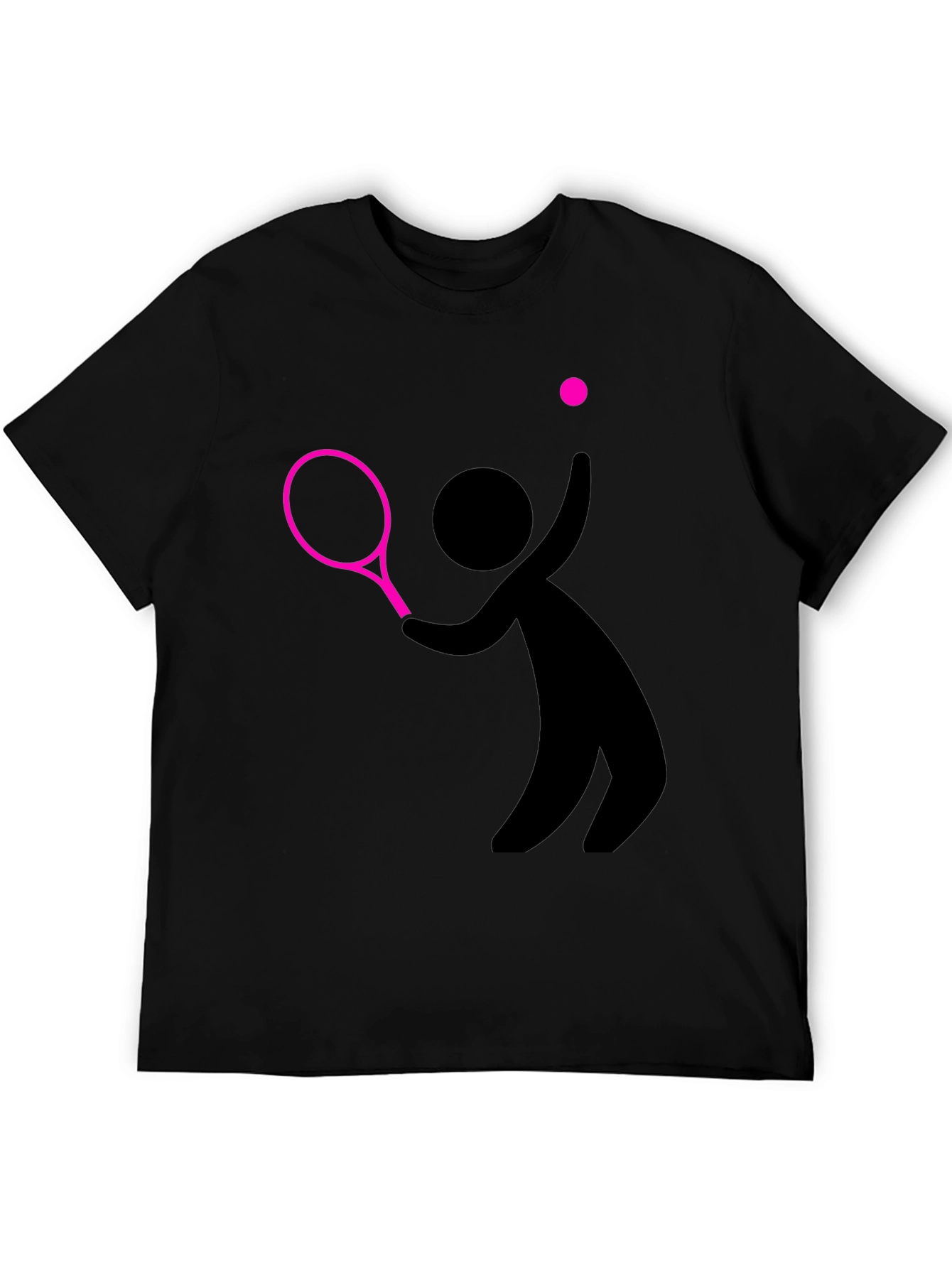 Tennis Player Graphic Tee - Serve Up Style