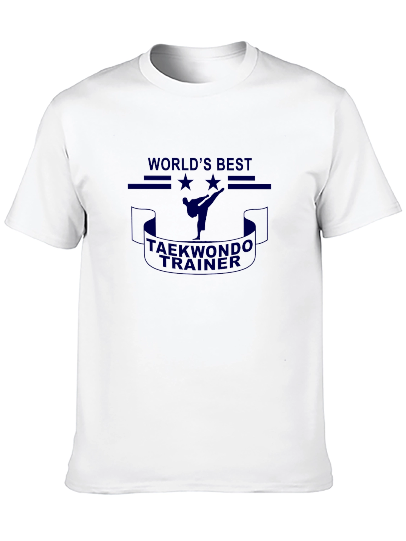 Worlds Best Taekwondo Trainer Black T-Shirt