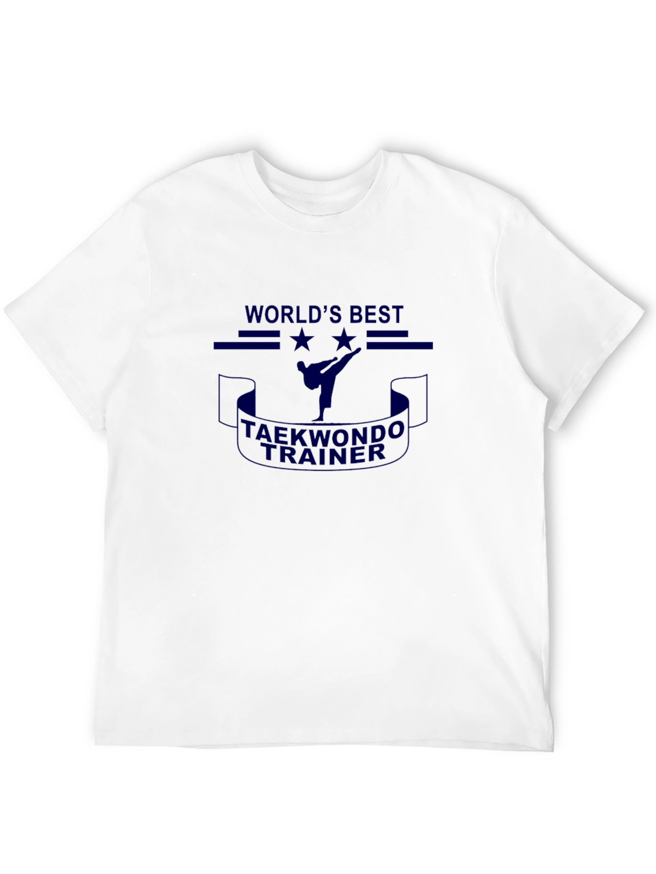 Worlds Best Taekwondo Trainer Black T-Shirt