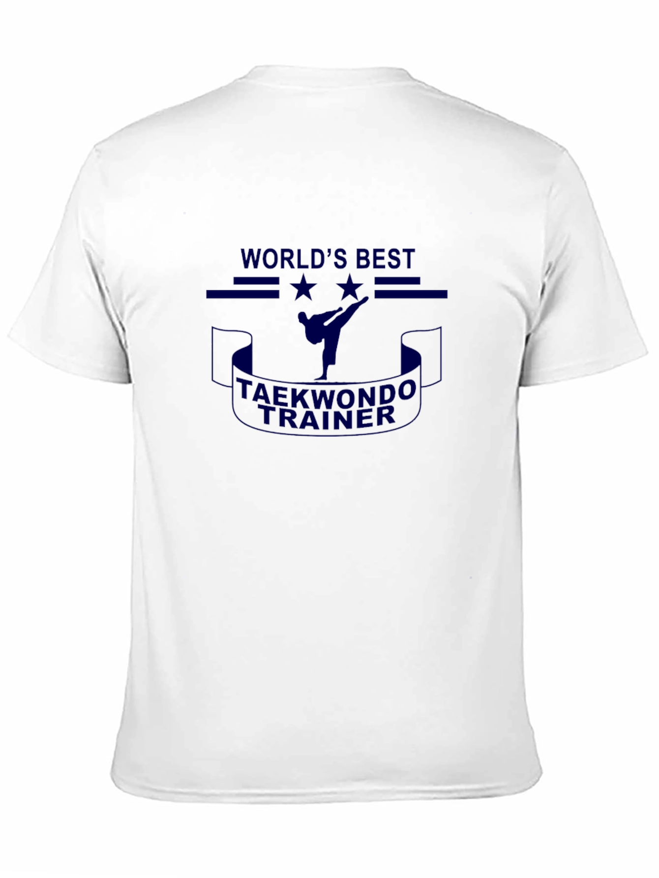 Worlds Best Taekwondo Trainer Black T-Shirt