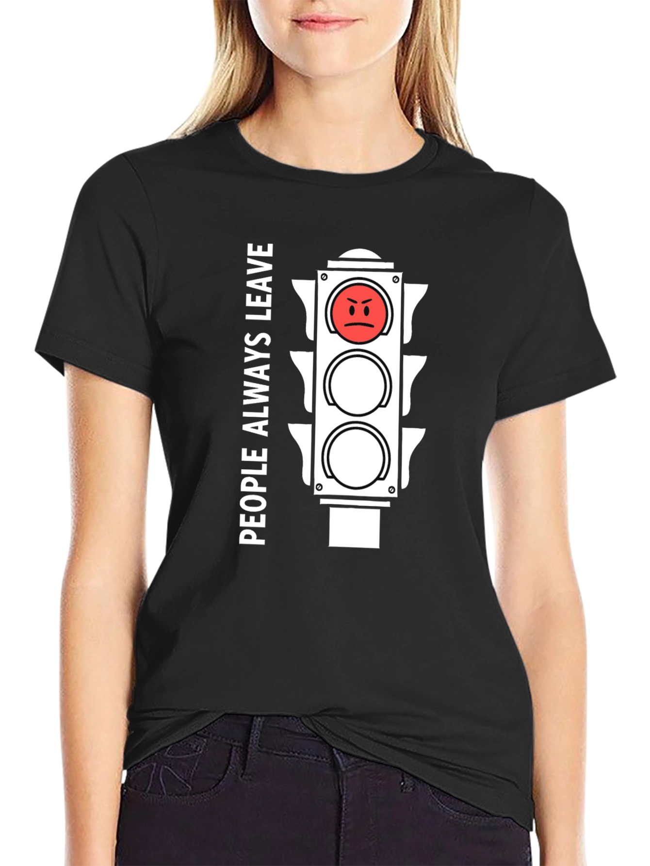 People Always Leave Graphic T-Shirt