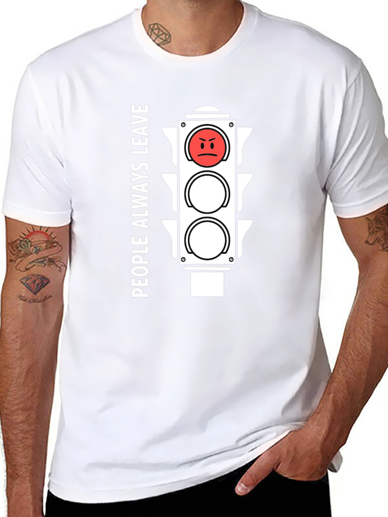People Always Leave Graphic T-Shirt