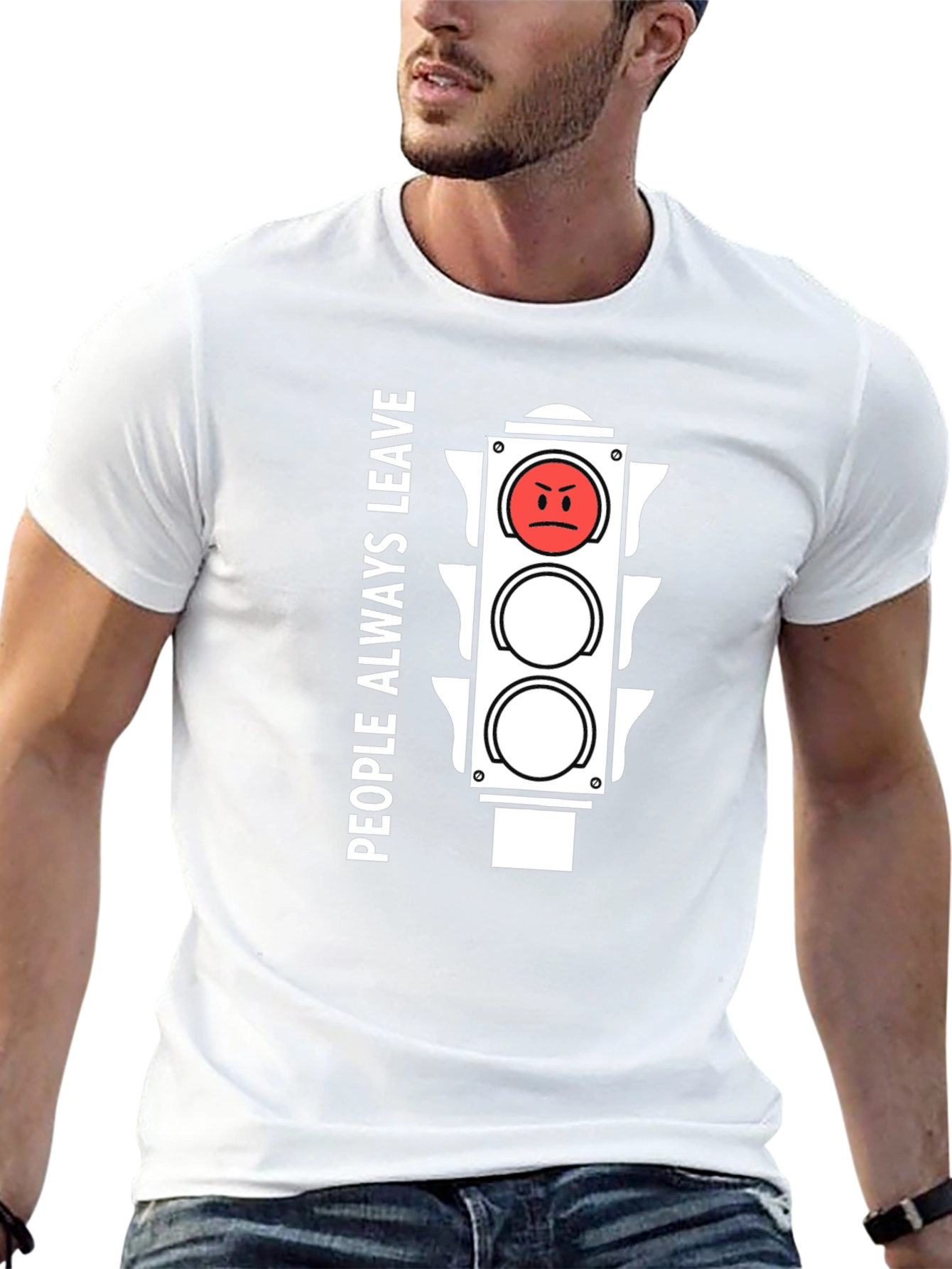 People Always Leave Graphic T-Shirt