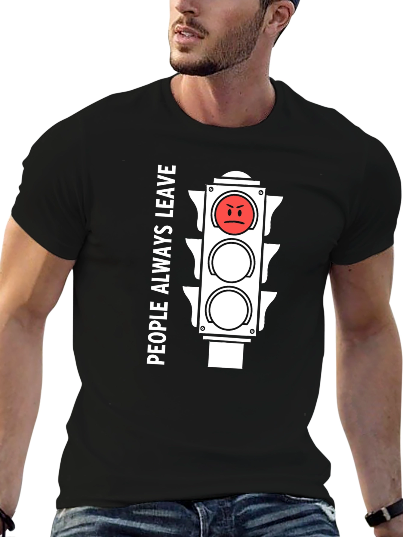 People Always Leave Graphic T-Shirt