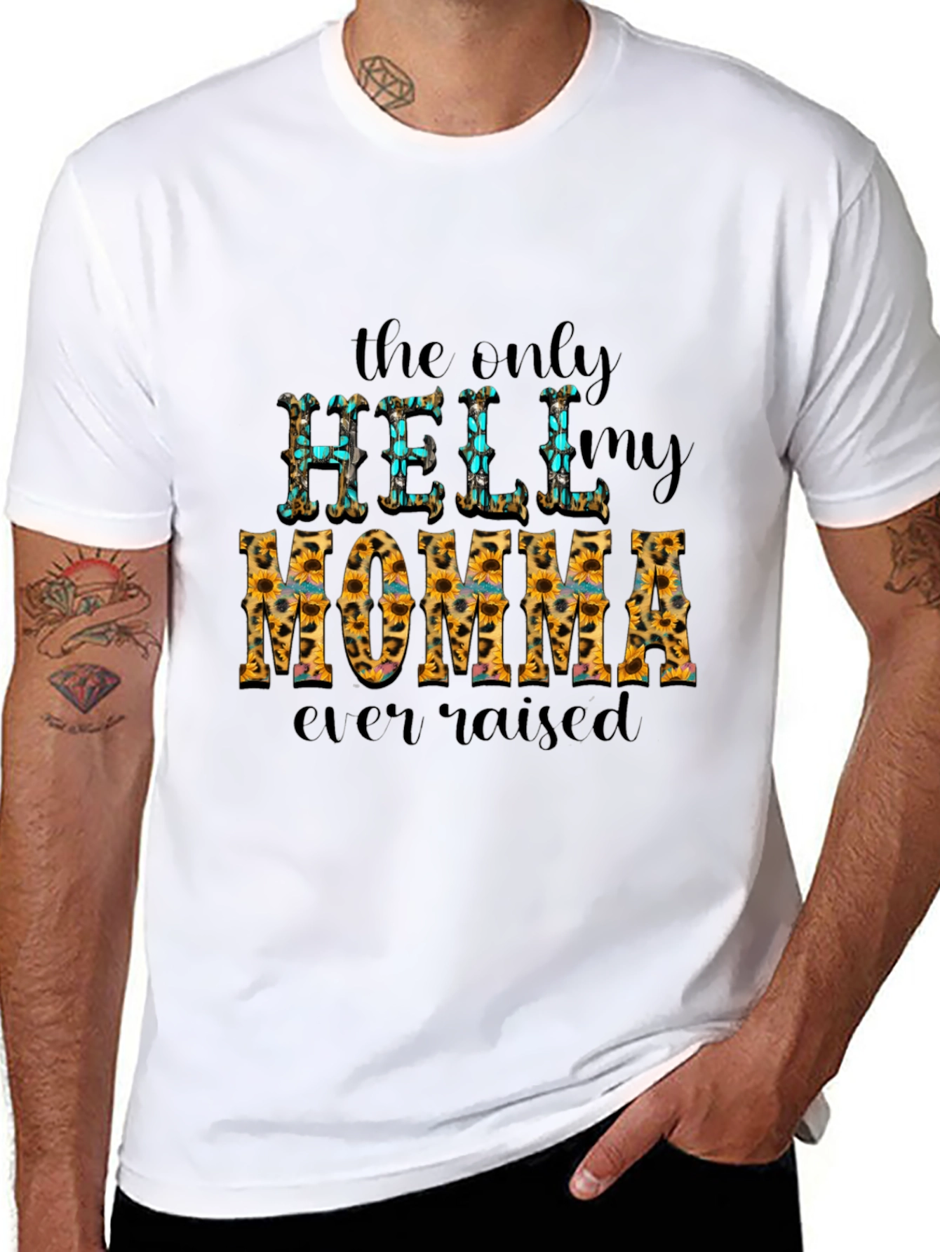 Momma Raised Hell Graphic Tee