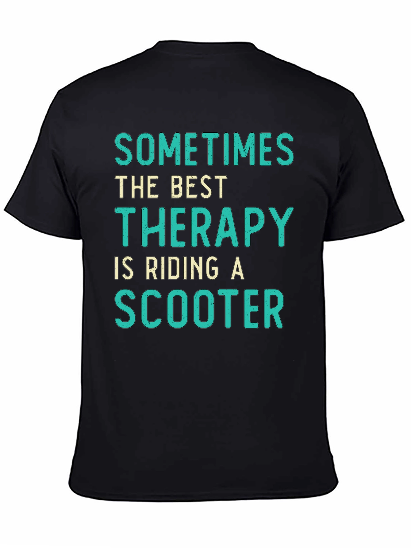 Scooter Therapy T-Shirt: Sometimes the Best Remedy