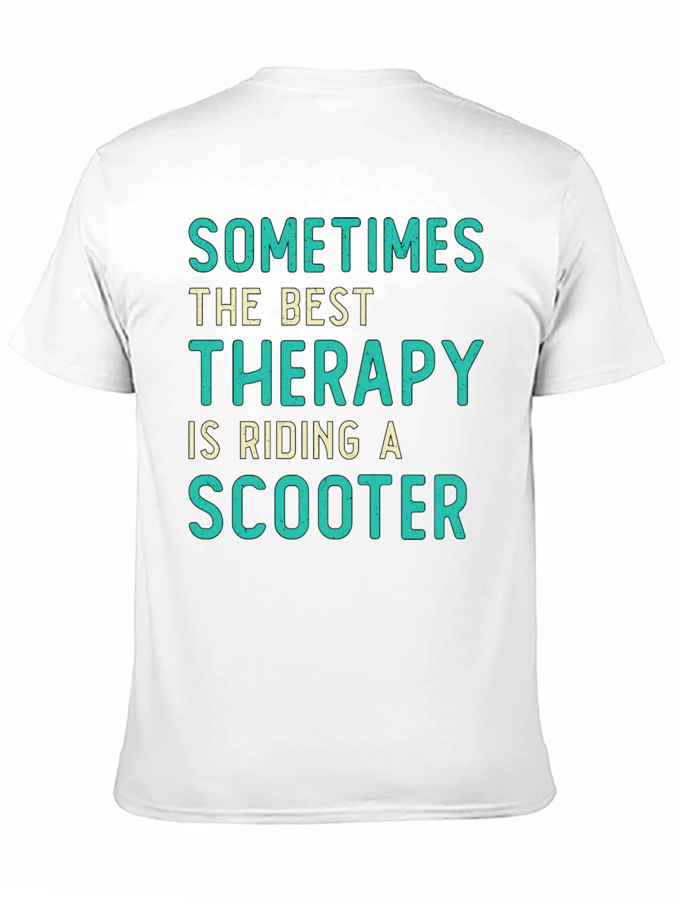 Scooter Therapy T-Shirt: Sometimes the Best Remedy