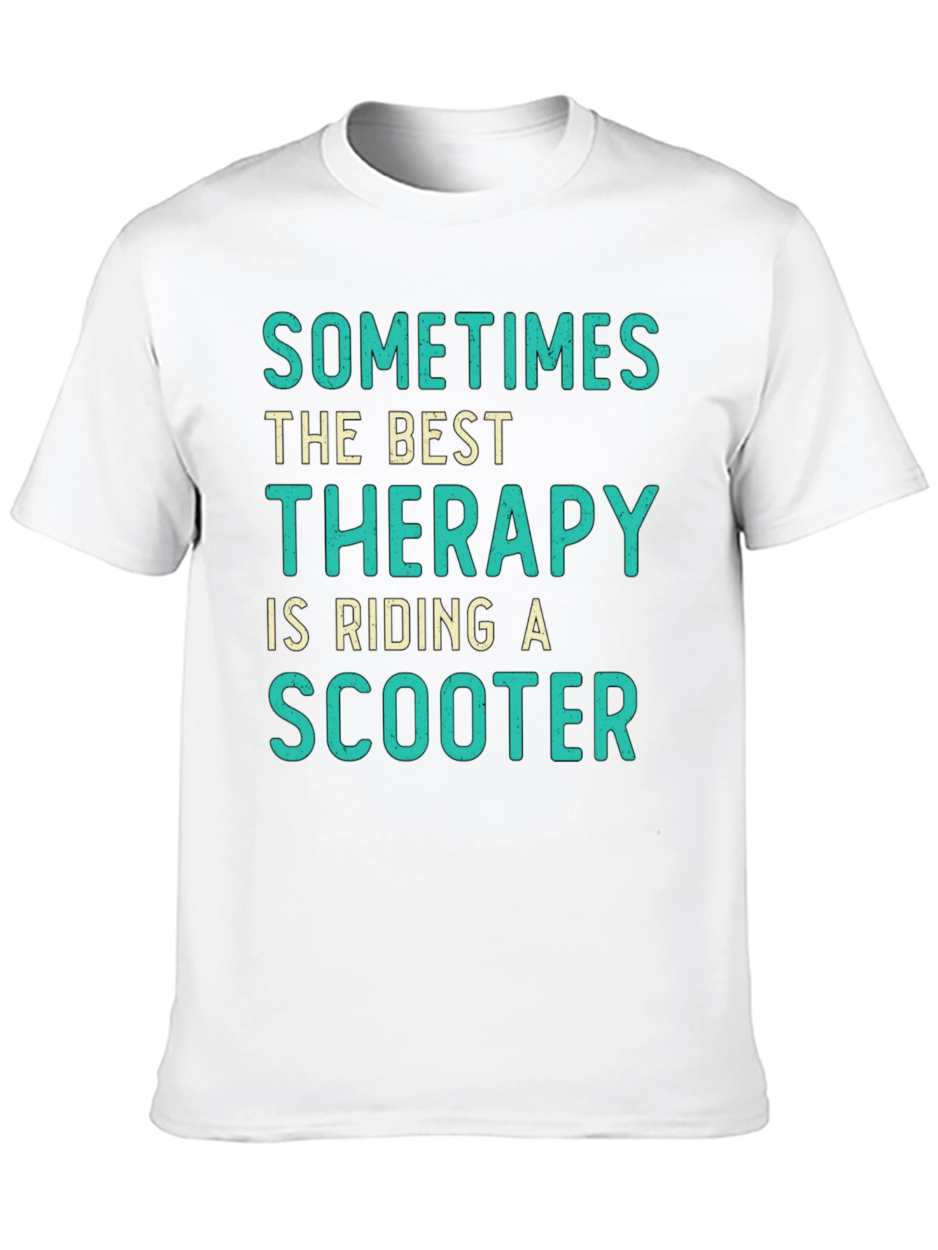 Scooter Therapy T-Shirt: Sometimes the Best Remedy