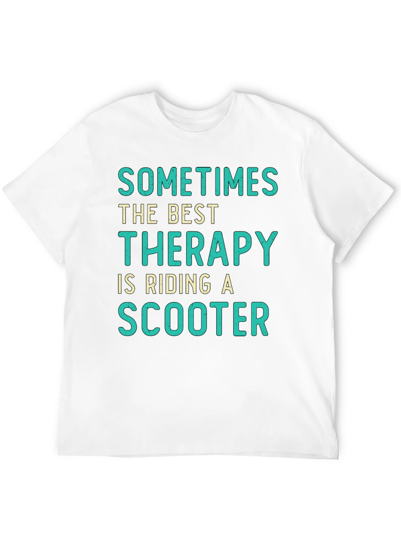 Scooter Therapy T-Shirt: Sometimes the Best Remedy