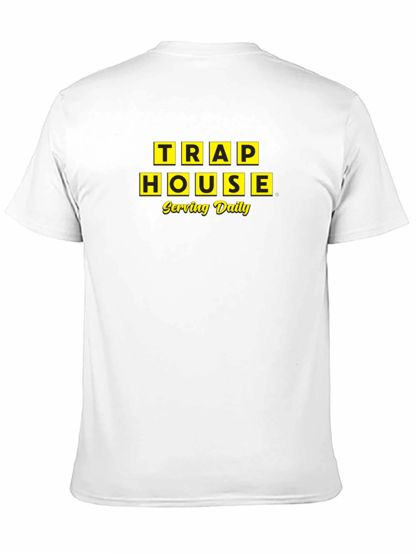 Trap House Serving Daily Black T-Shirt