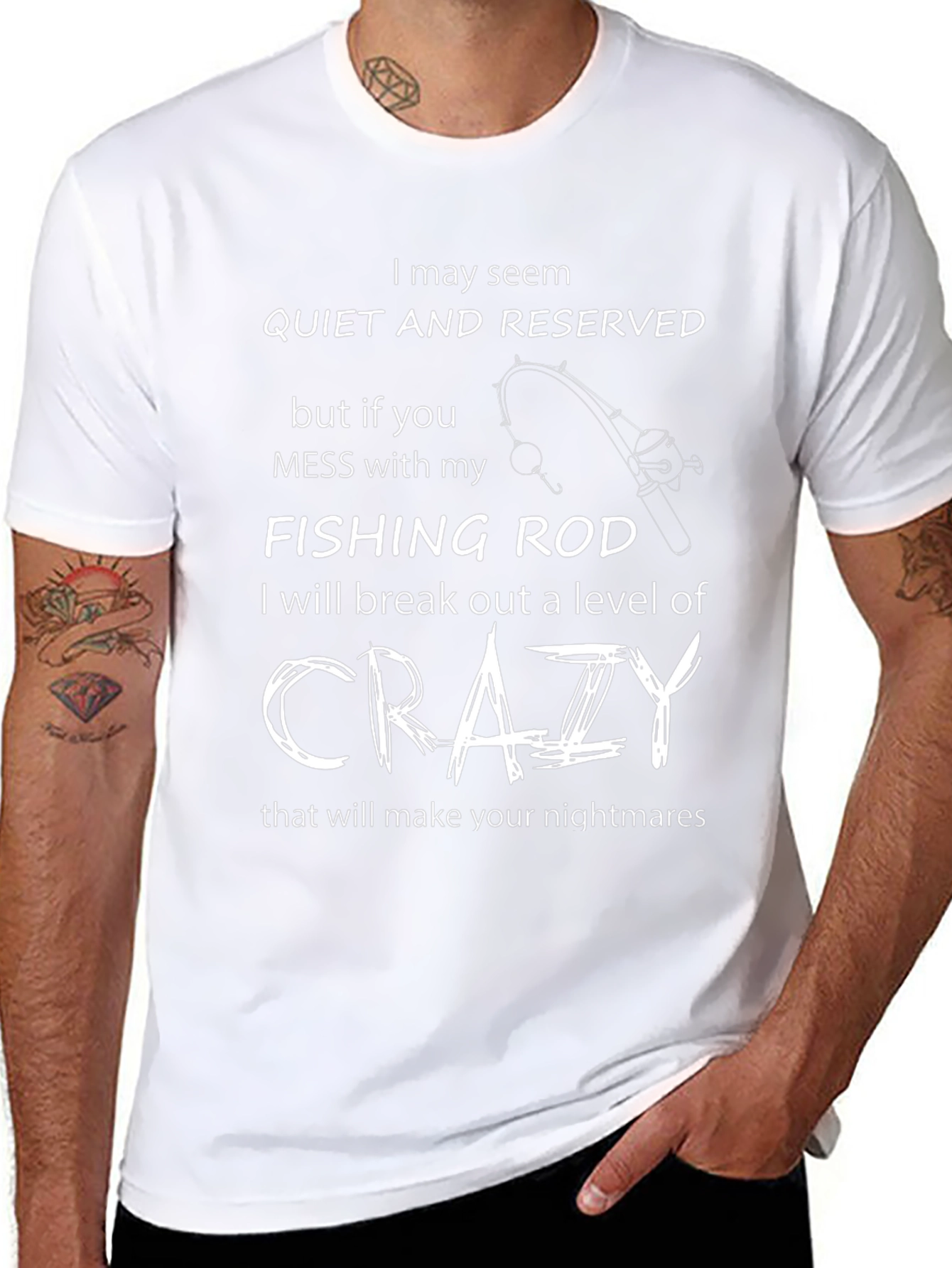 Crazy About Fishing T-Shirt