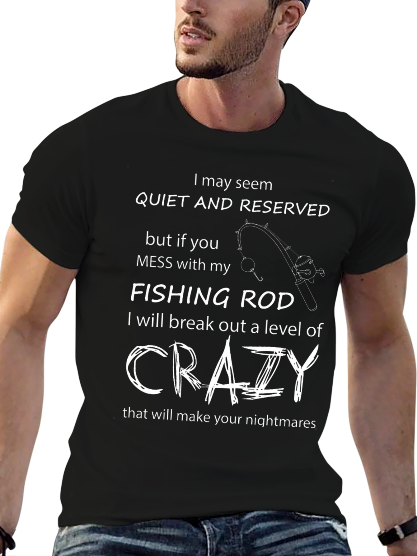 Crazy About Fishing T-Shirt