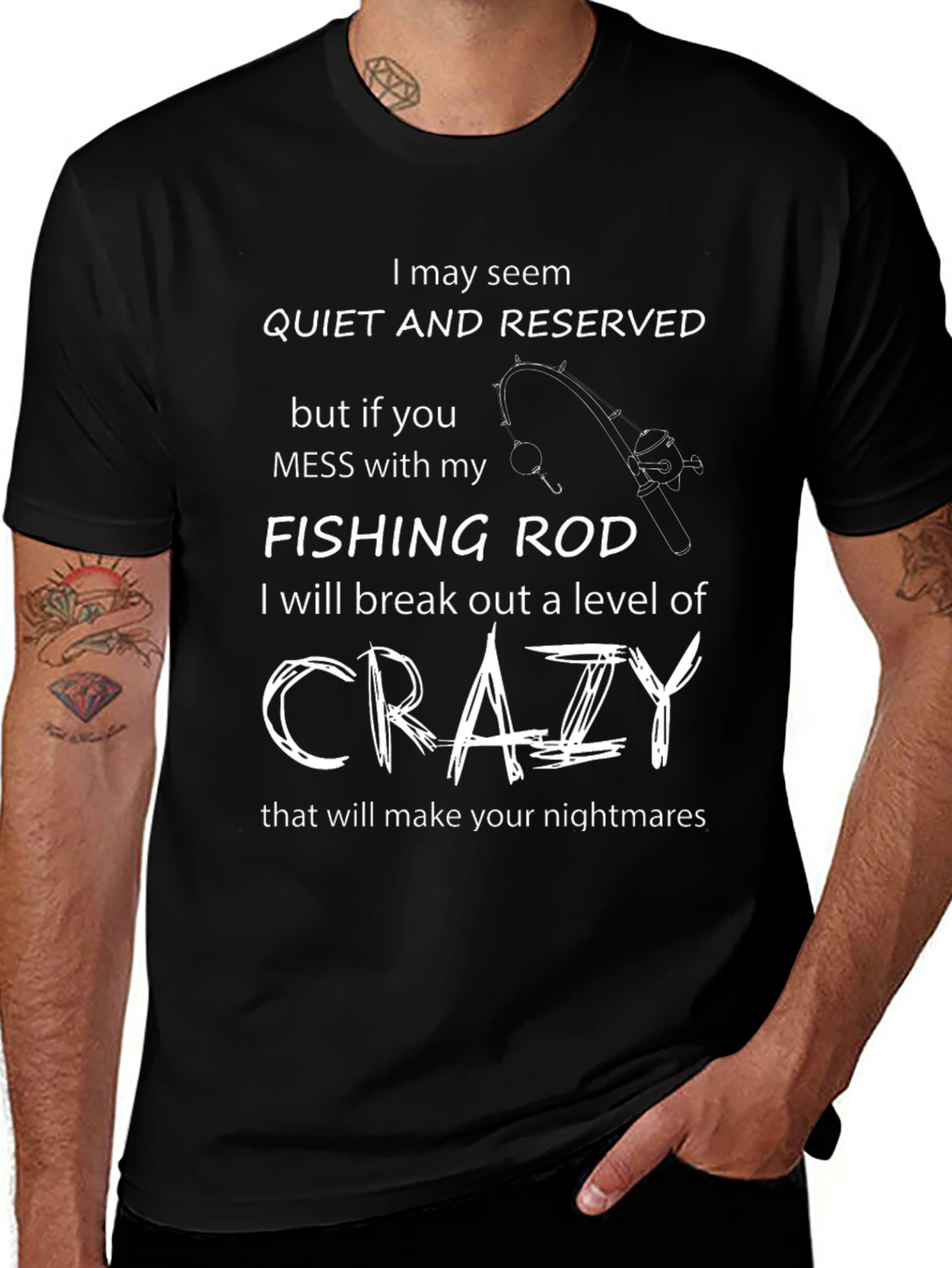 Crazy About Fishing T-Shirt
