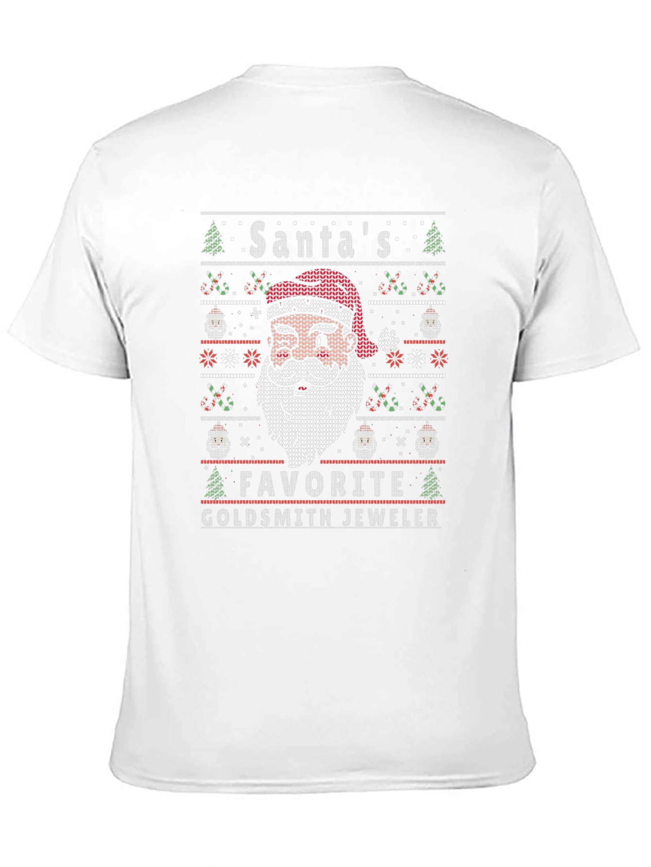 Santas Favorite Goldsmith Jeweler Christmas T-Shirt