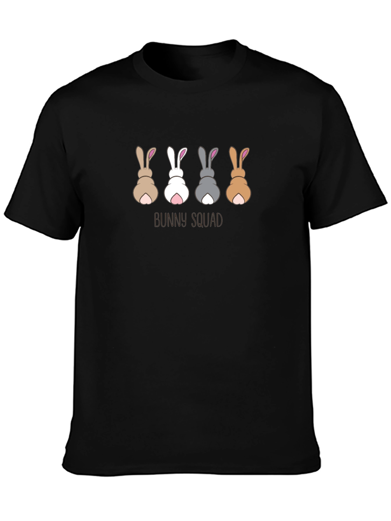 Bunny Squad Graphic Tee - Cute Easter T-Shirt