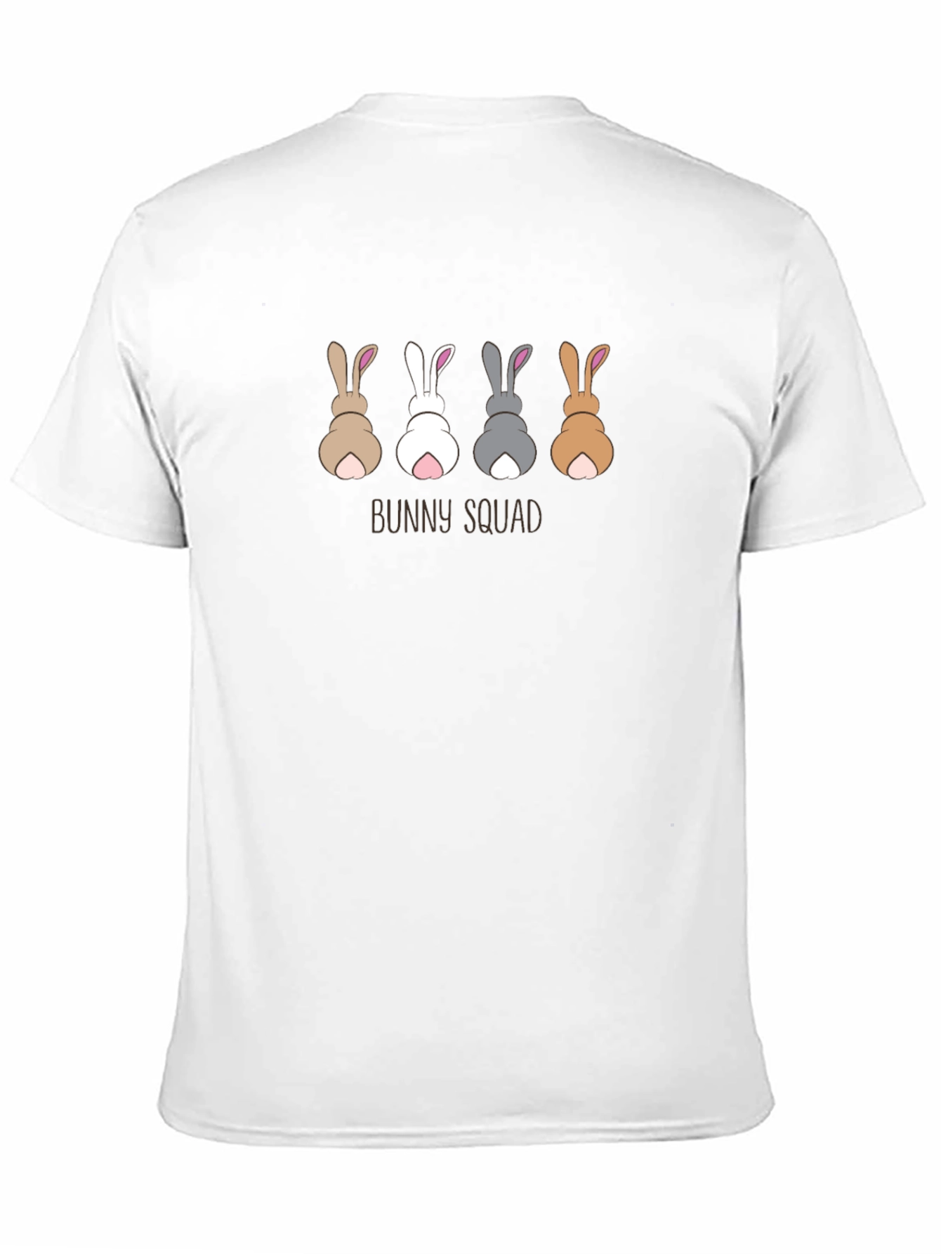 Bunny Squad Graphic Tee - Cute Easter T-Shirt