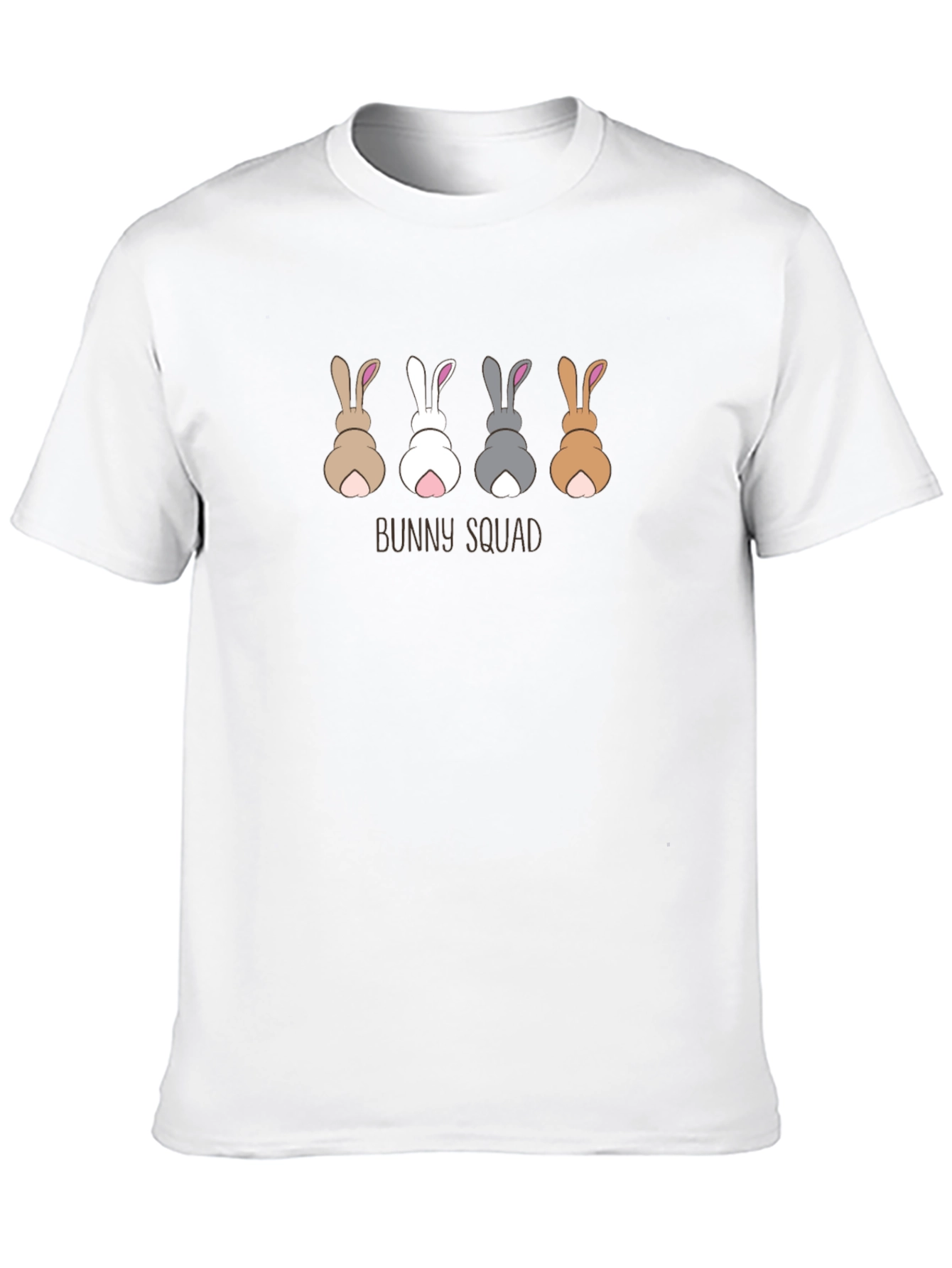 Bunny Squad Graphic Tee - Cute Easter T-Shirt
