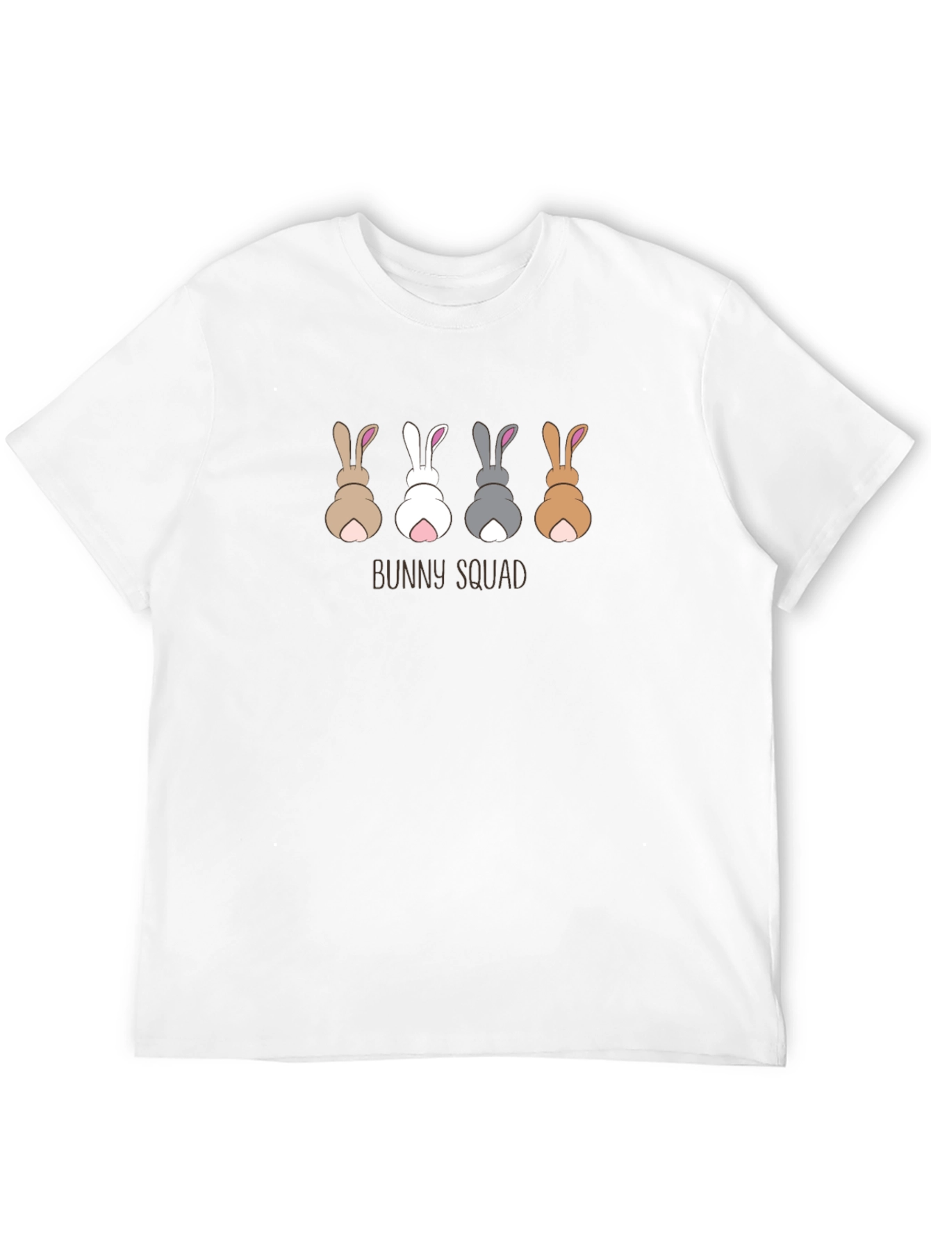 Bunny Squad Graphic Tee - Cute Easter T-Shirt
