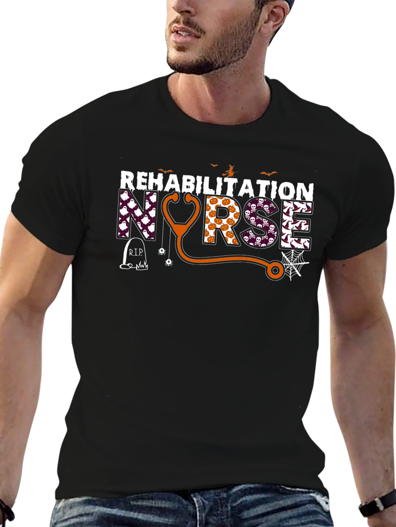Rehabilitation Nurse Halloween T-Shirt