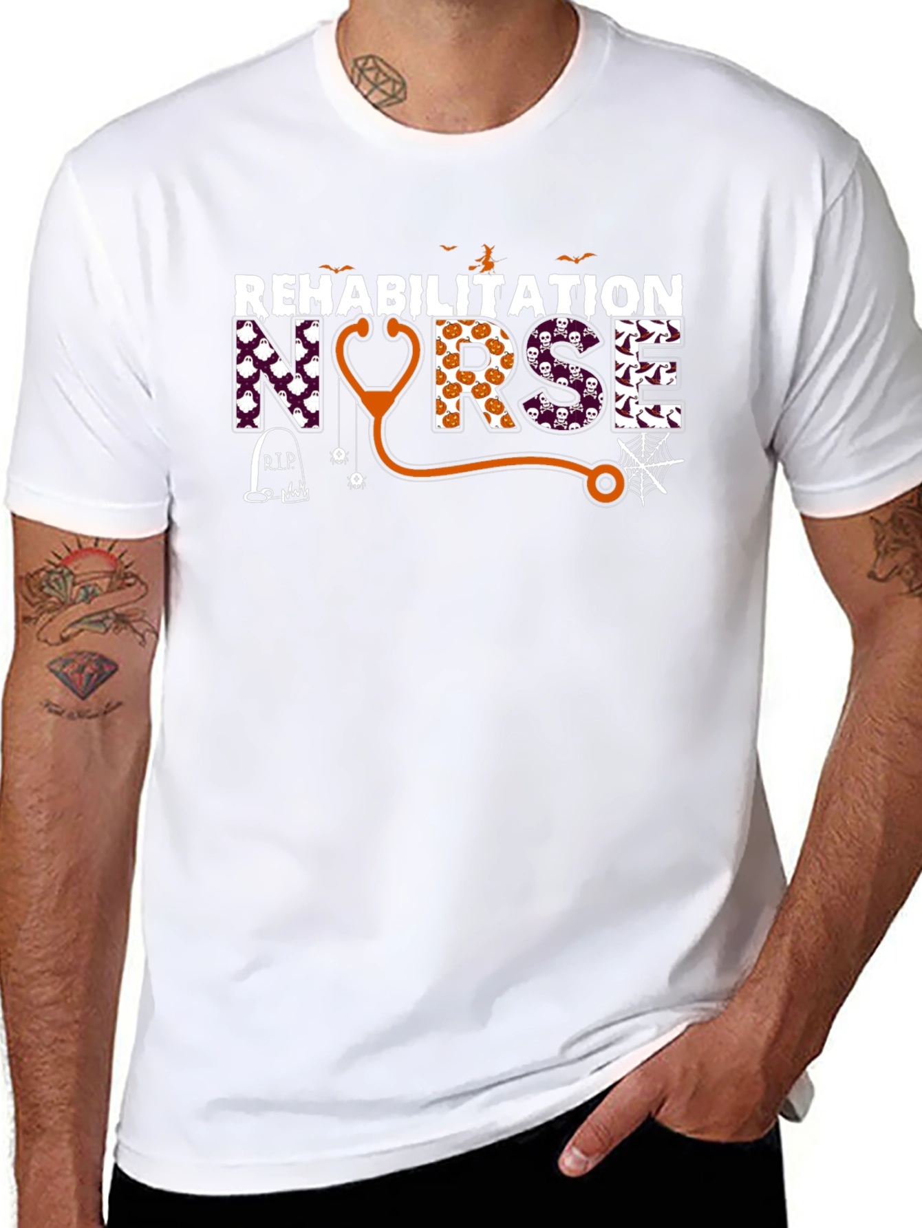 Rehabilitation Nurse Halloween T-Shirt