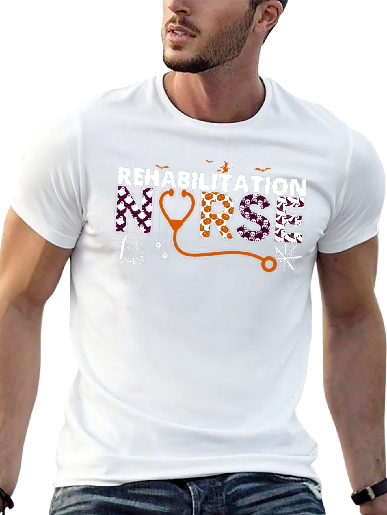Rehabilitation Nurse Halloween T-Shirt