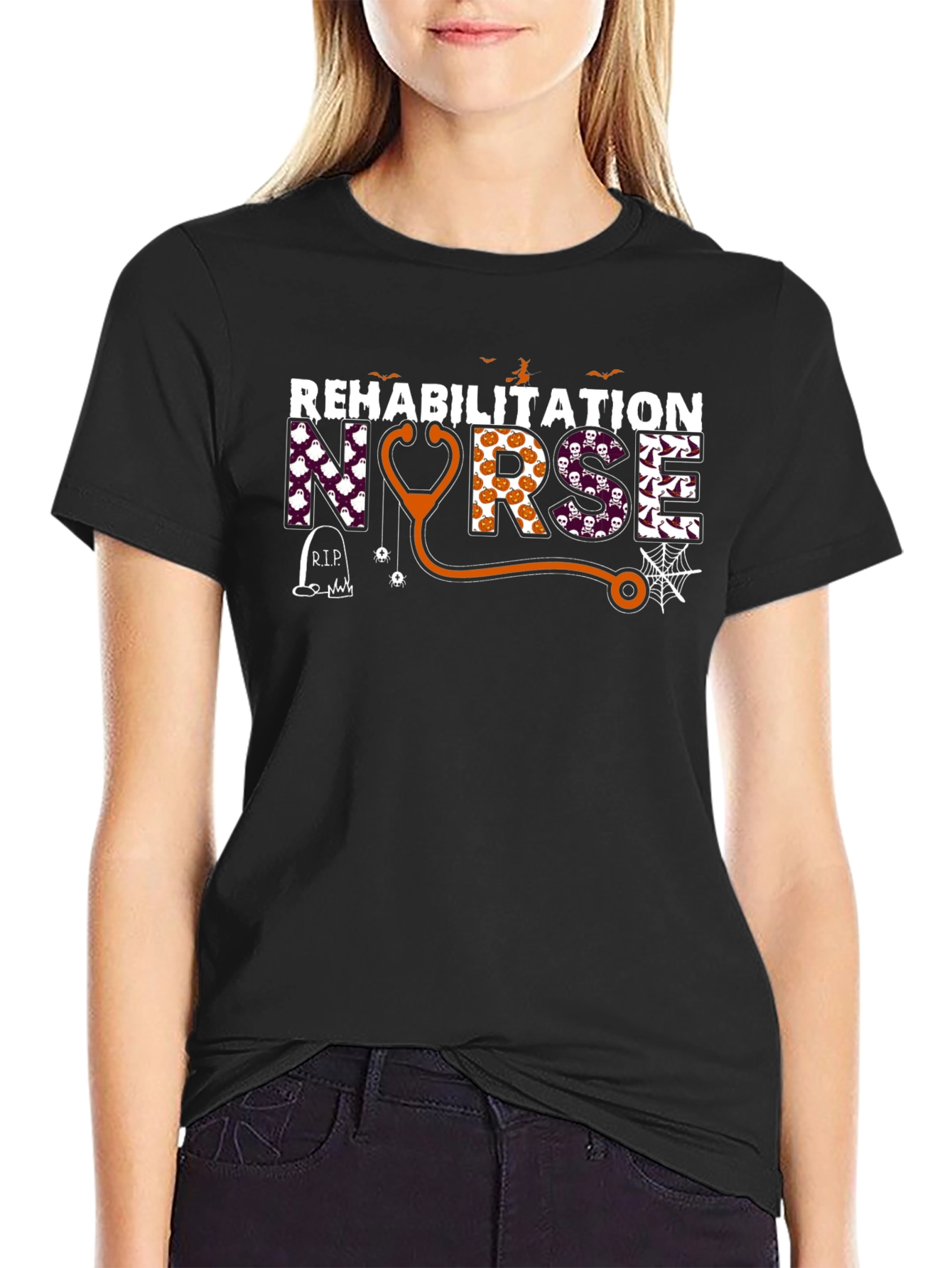 Rehabilitation Nurse Halloween T-Shirt