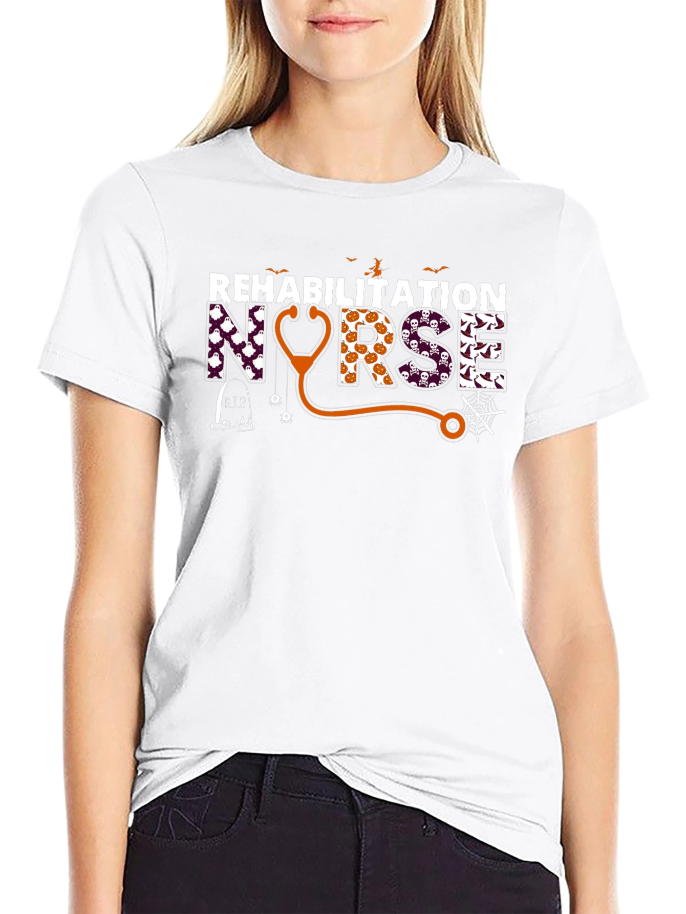 Rehabilitation Nurse Halloween T-Shirt