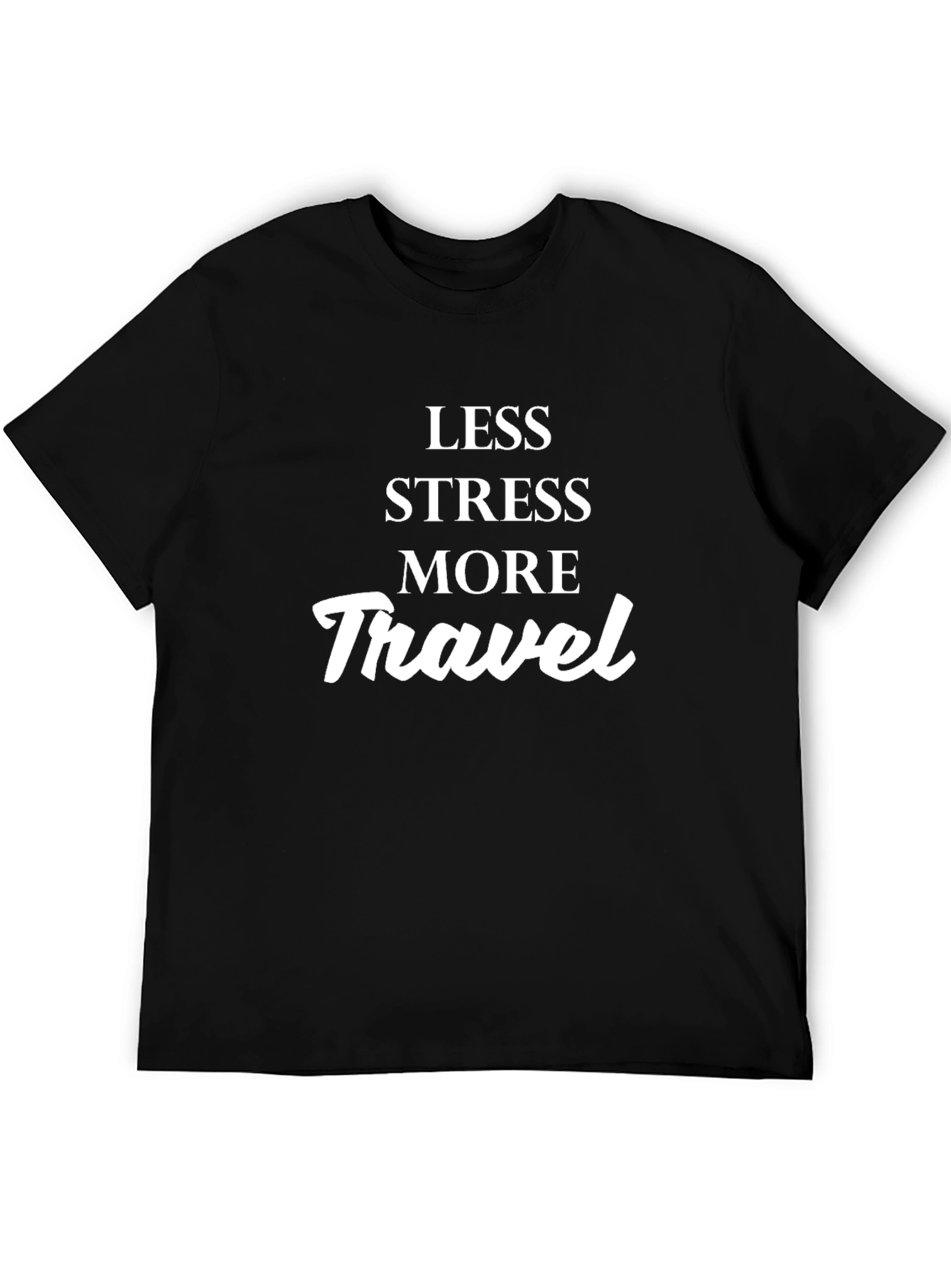 Less Stress More Travel Graphic Tee