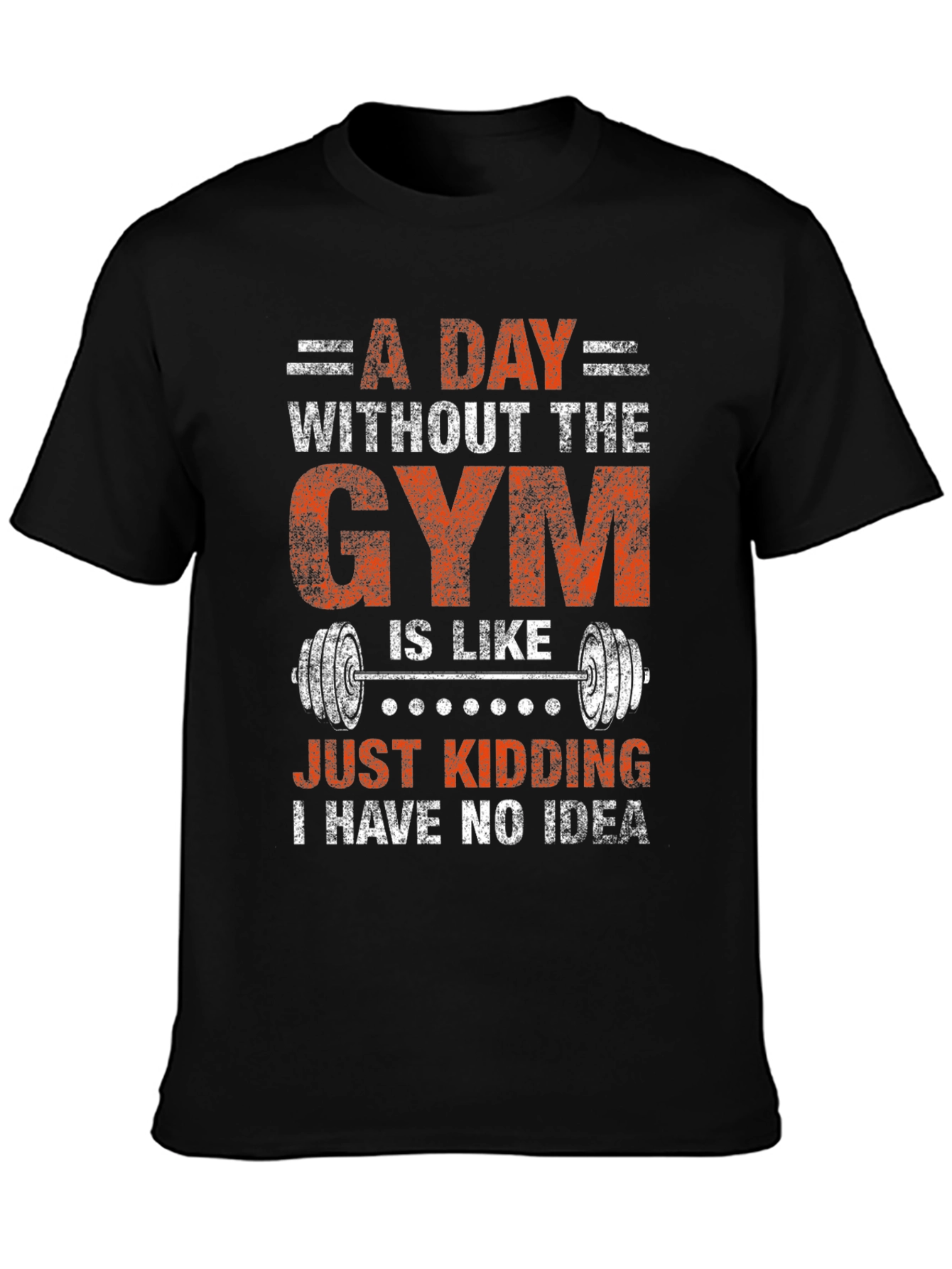 Funny Gym T-Shirt: A Day Without The Gym
