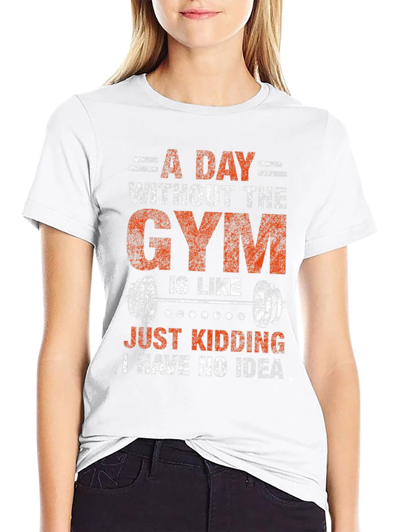 Funny Gym T-Shirt: A Day Without The Gym