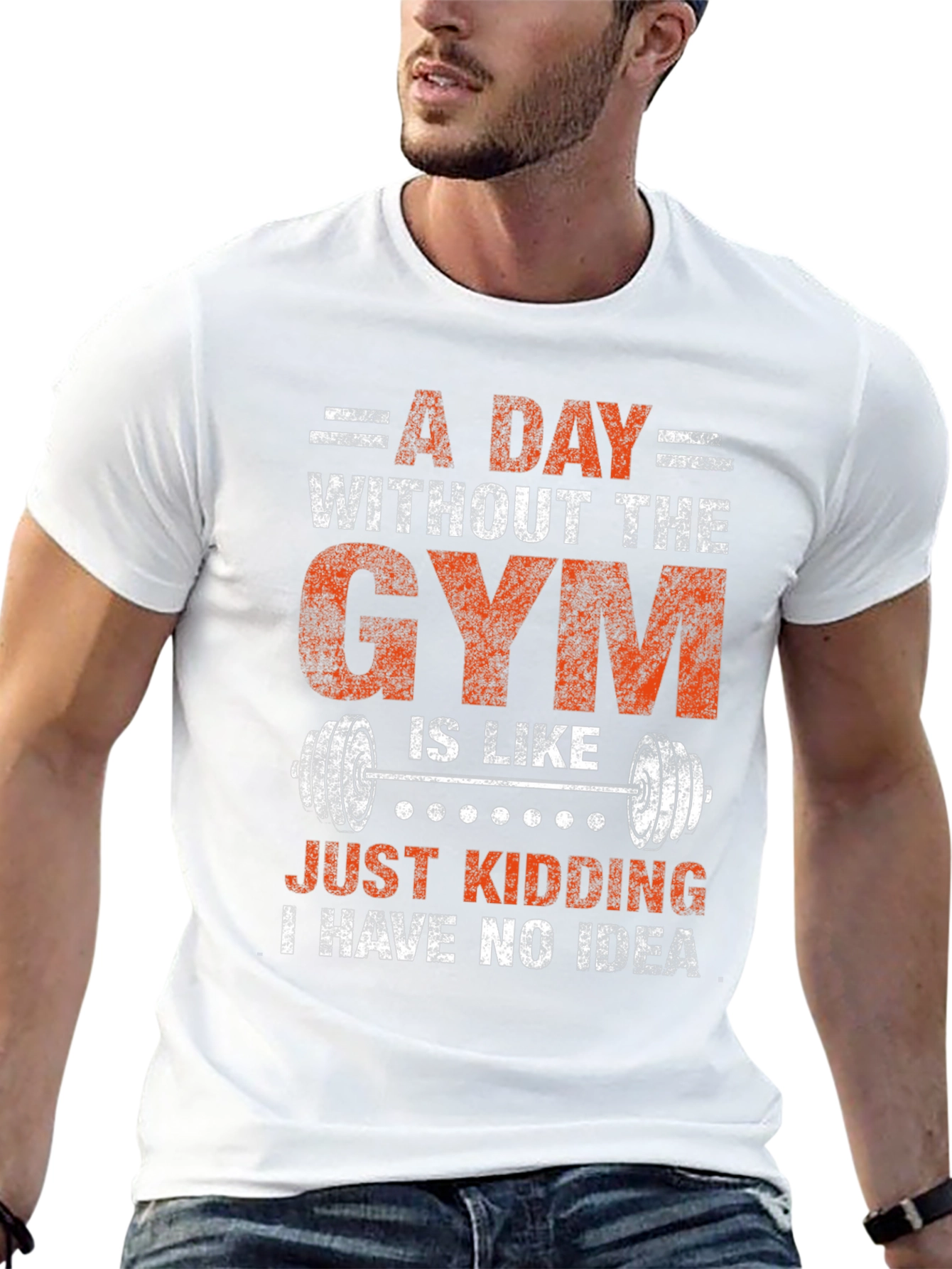 Funny Gym T-Shirt: A Day Without The Gym