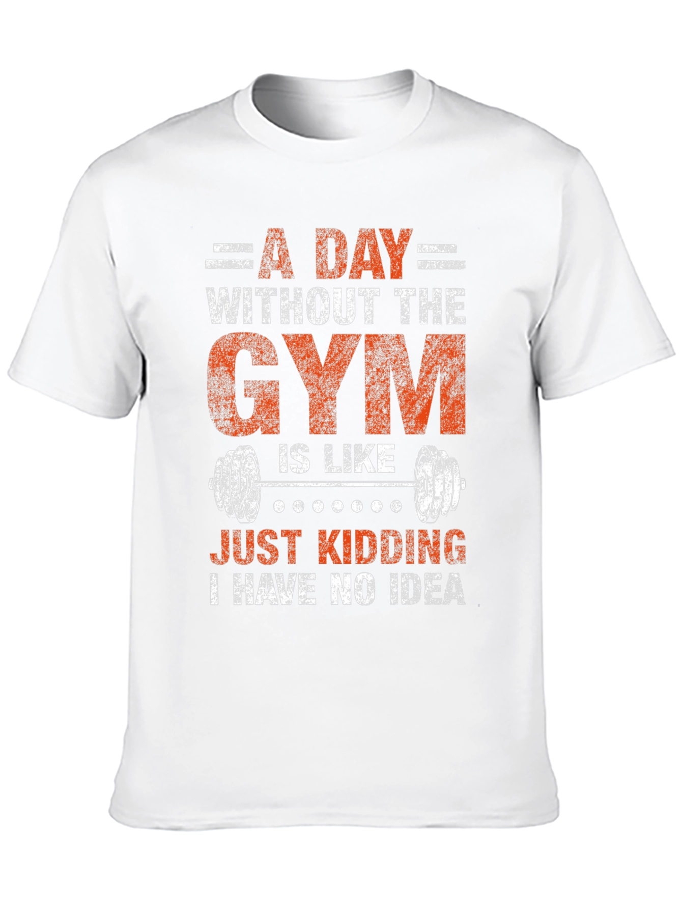 Funny Gym T-Shirt: A Day Without The Gym
