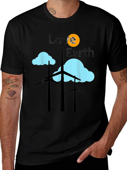 Love Earth T-Shirt - Eco-Friendly Design
