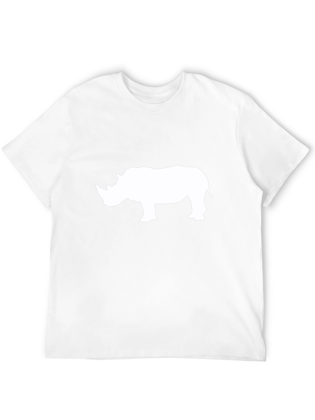 Black Rhino Graphic Tee - Stylish Wildlife Design