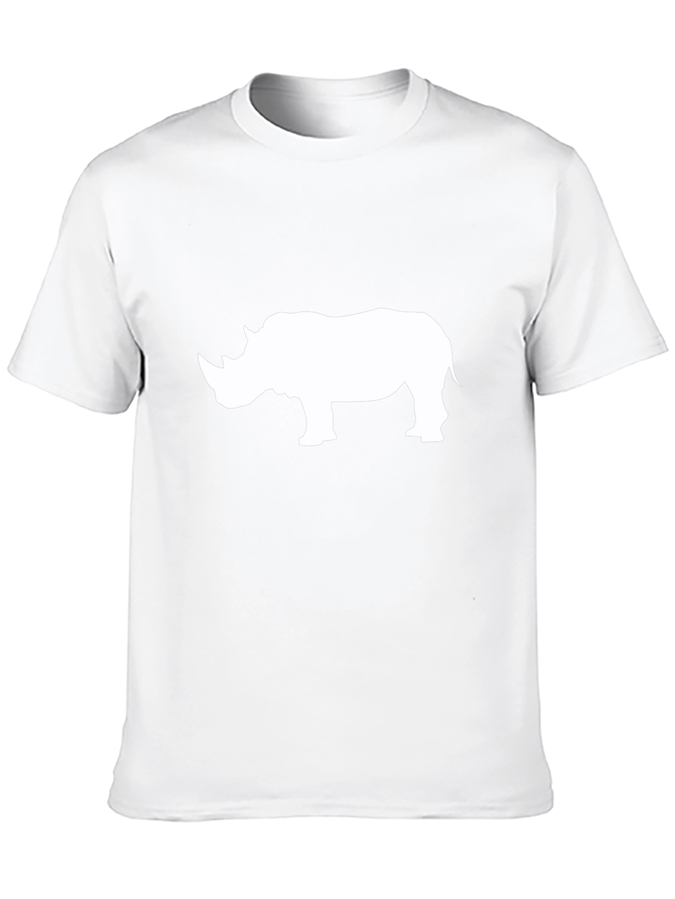 Black Rhino Graphic Tee - Stylish Wildlife Design