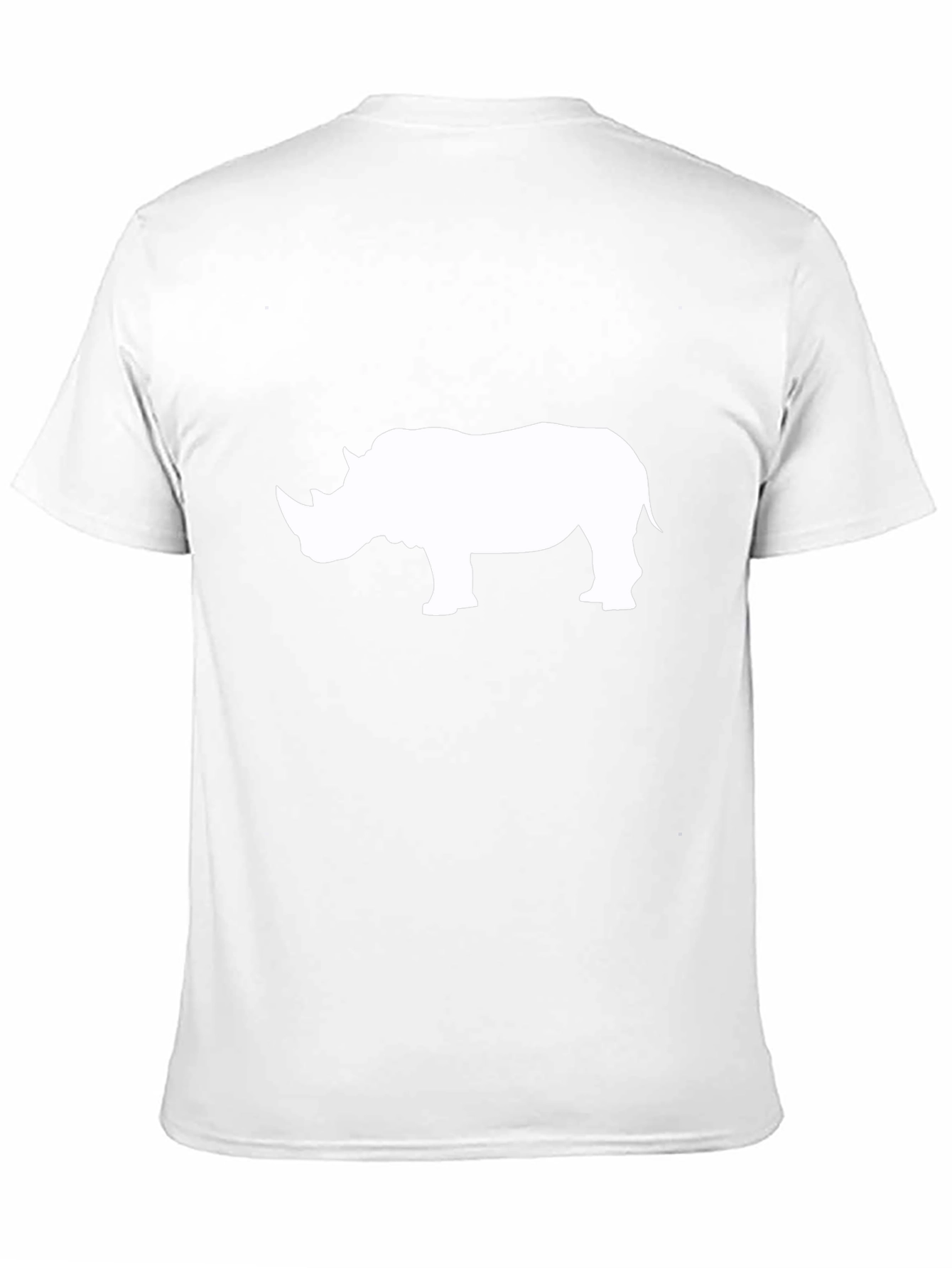 Black Rhino Graphic Tee - Stylish Wildlife Design