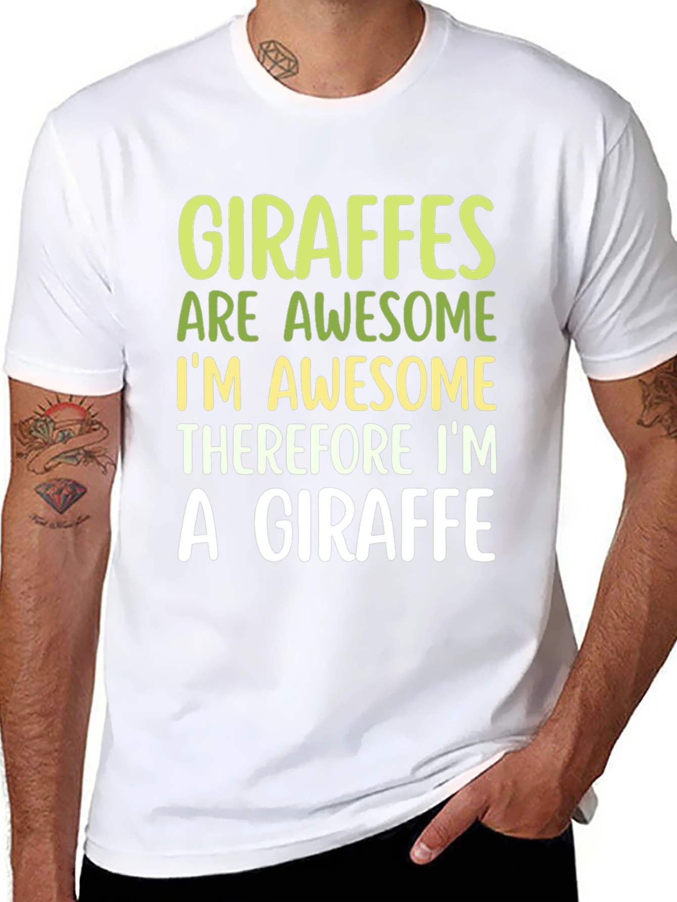 Giraffe Lover T-Shirt - Awesome Giraffes!