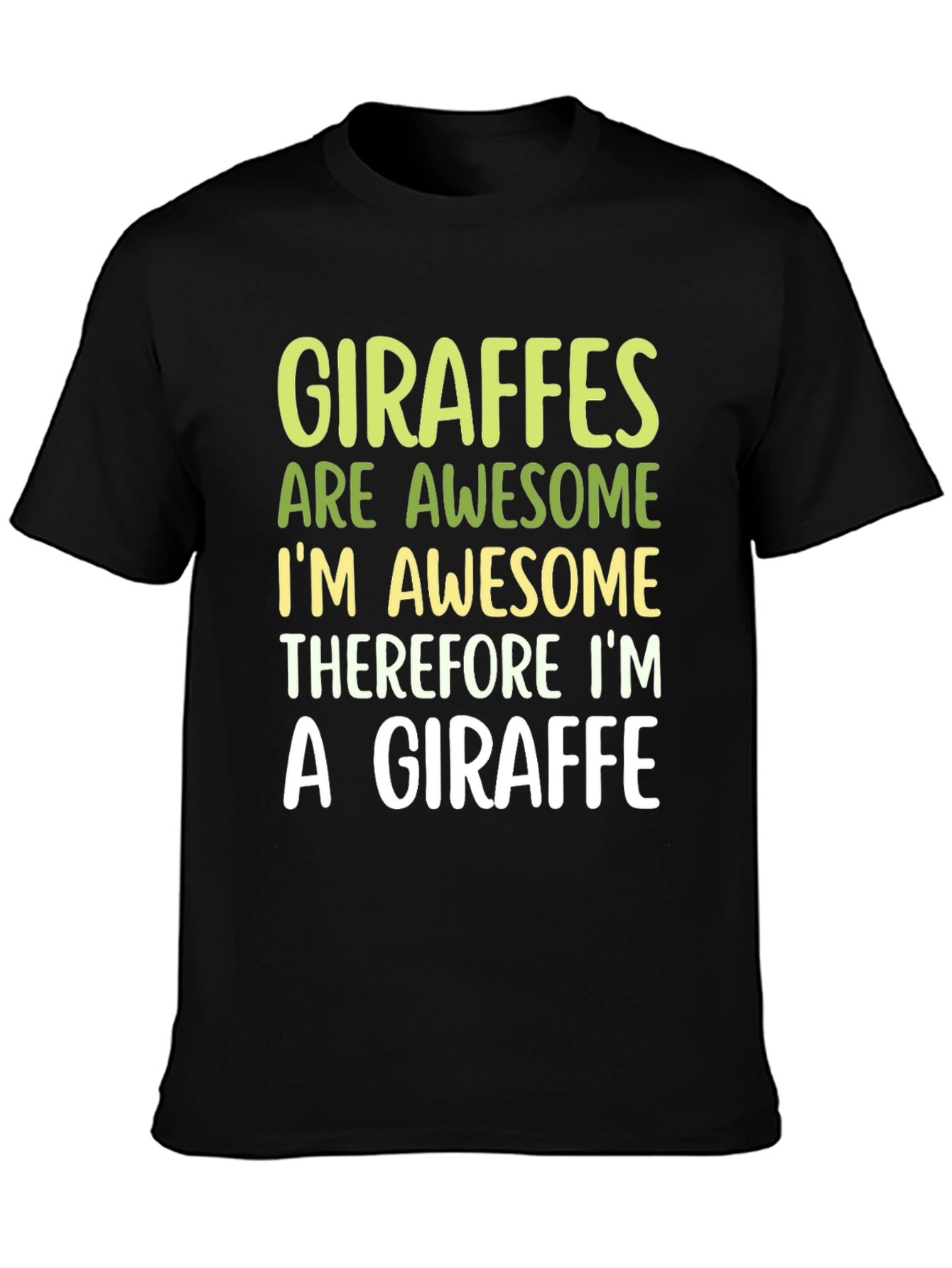 Giraffe Lover T-Shirt - Awesome Giraffes!