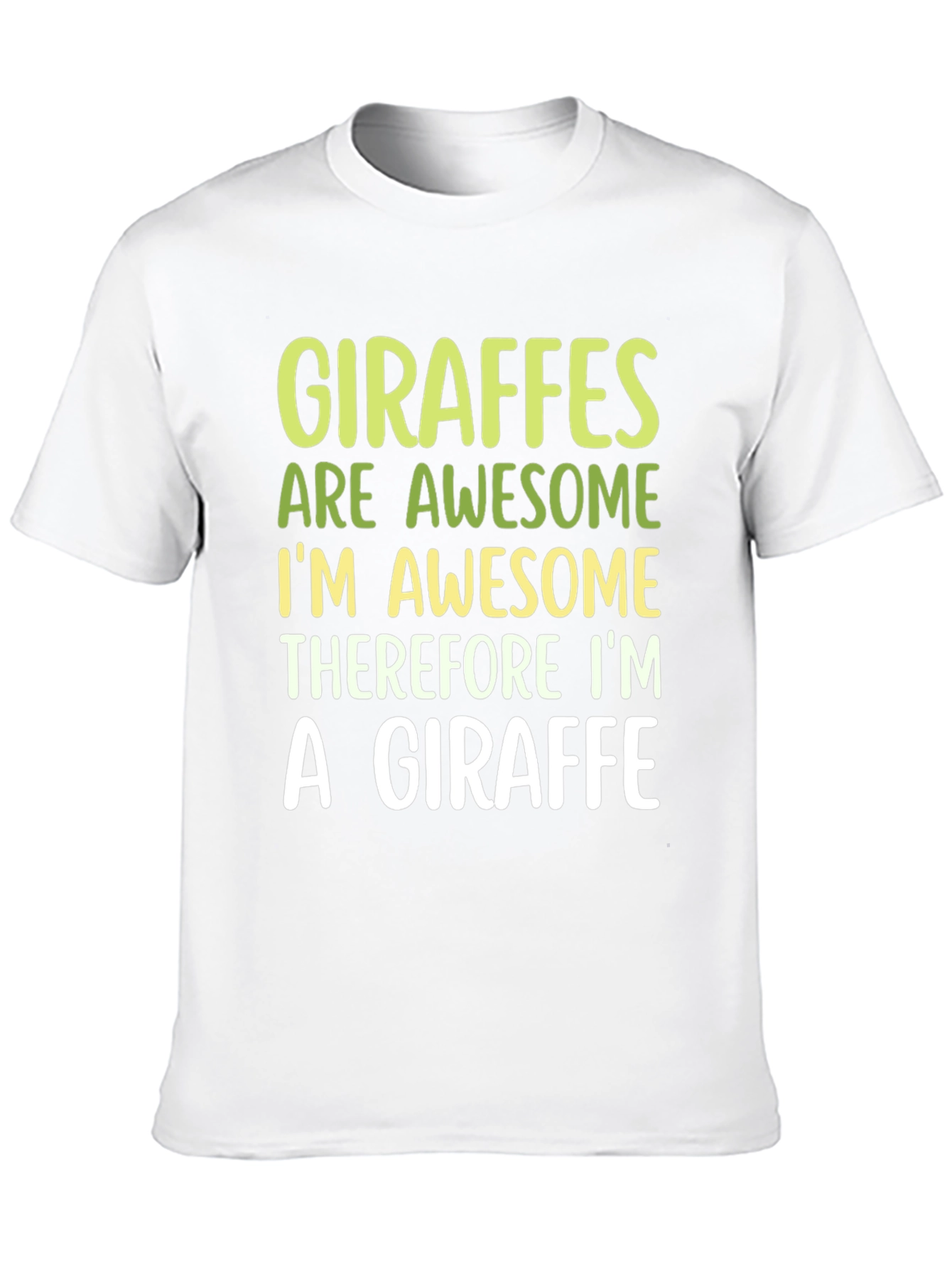 Giraffe Lover T-Shirt - Awesome Giraffes!