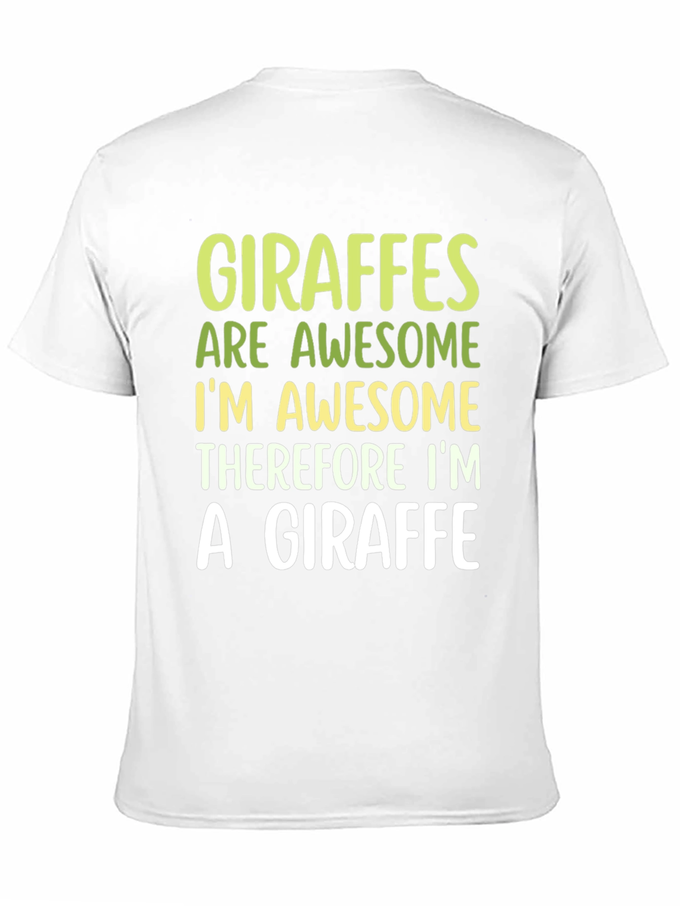 Giraffe Lover T-Shirt - Awesome Giraffes!