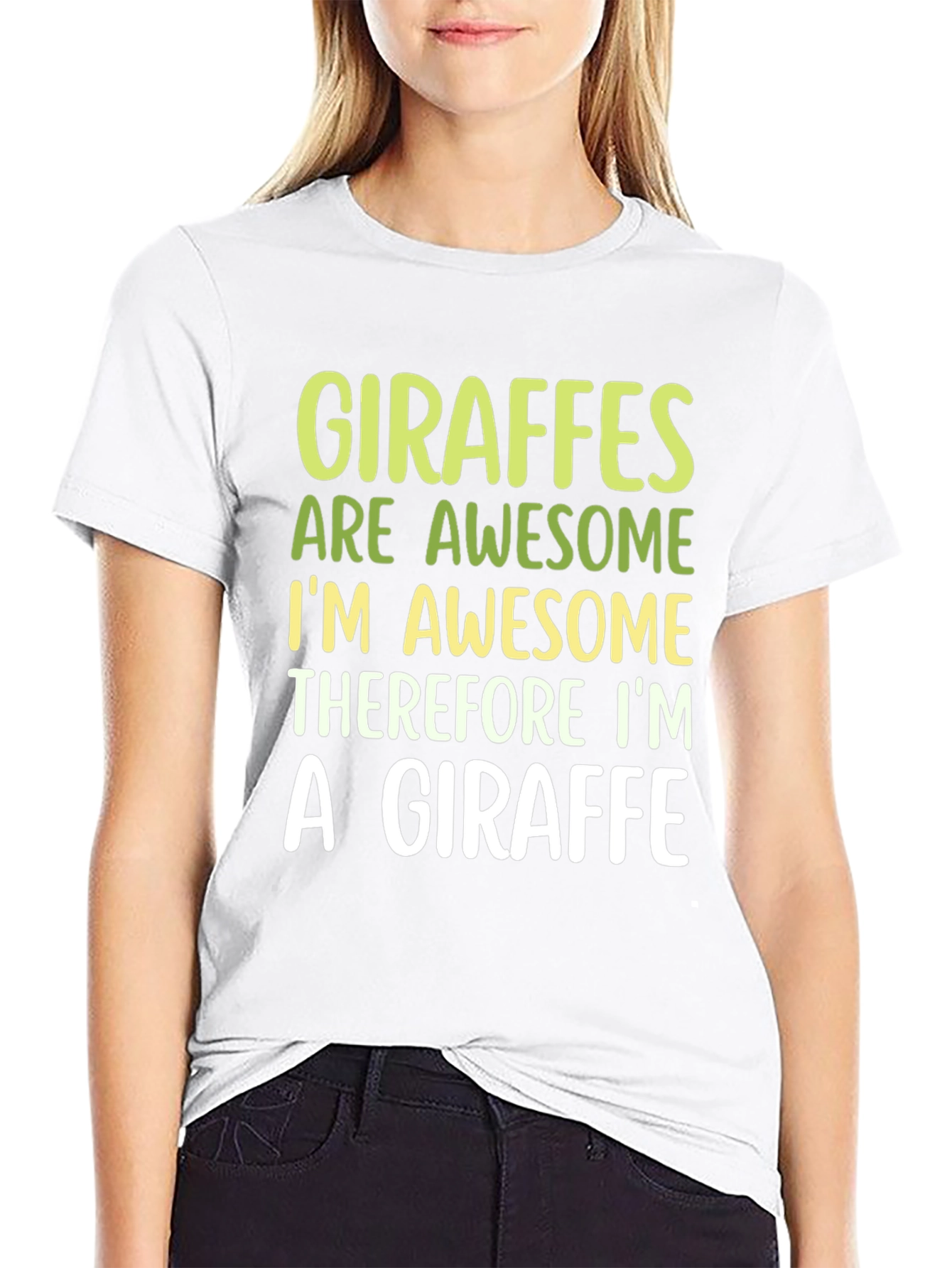 Giraffe Lover T-Shirt - Awesome Giraffes!