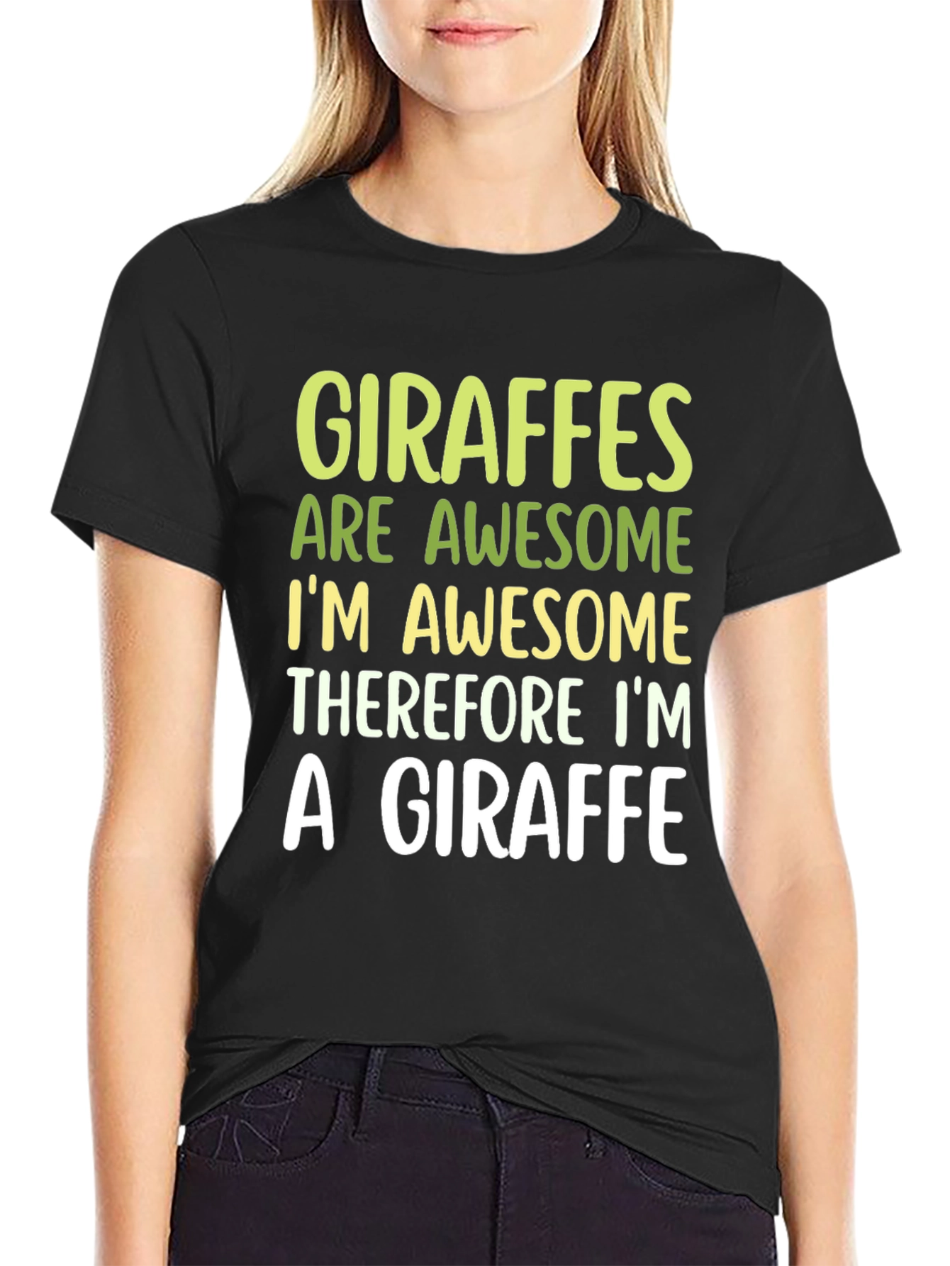 Giraffe Lover T-Shirt - Awesome Giraffes!