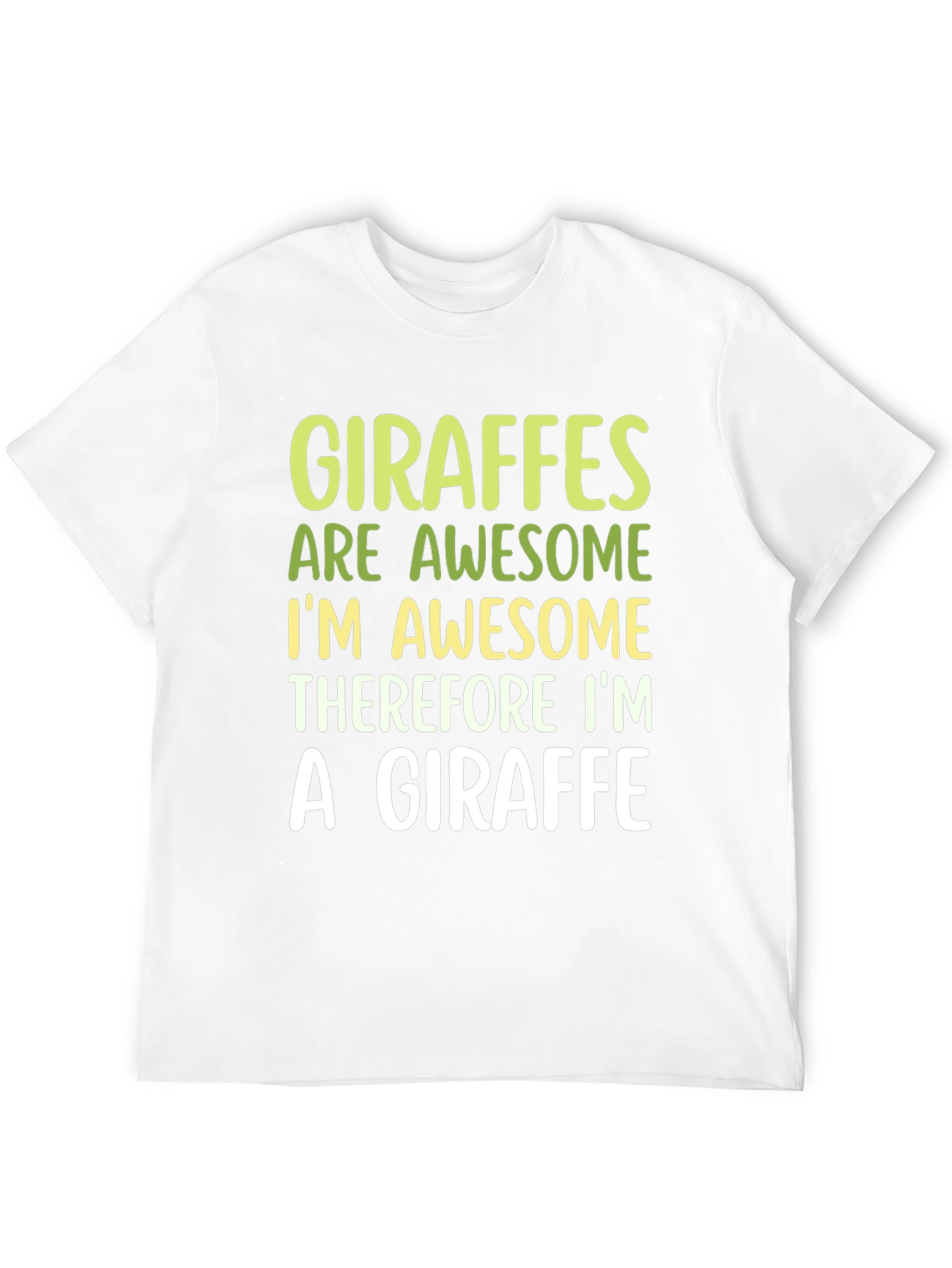 Giraffe Lover T-Shirt - Awesome Giraffes!