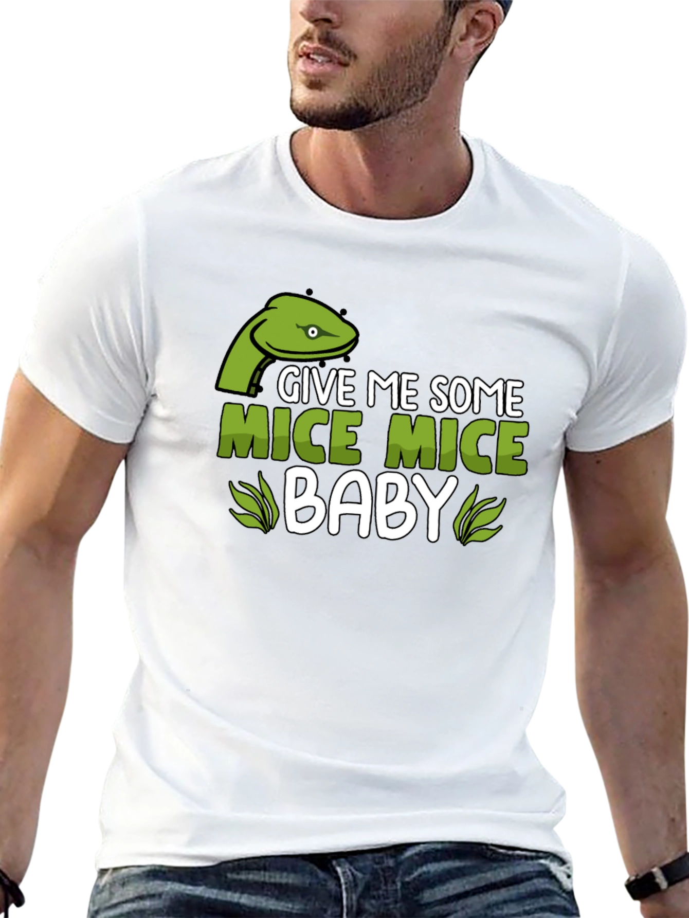 Give Me Some Mice Baby Snake Graphic Tee