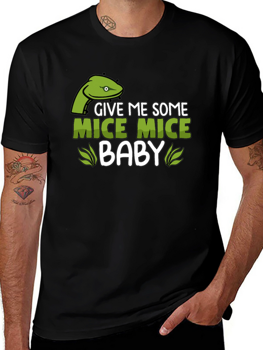 Give Me Some Mice Baby Snake Graphic Tee